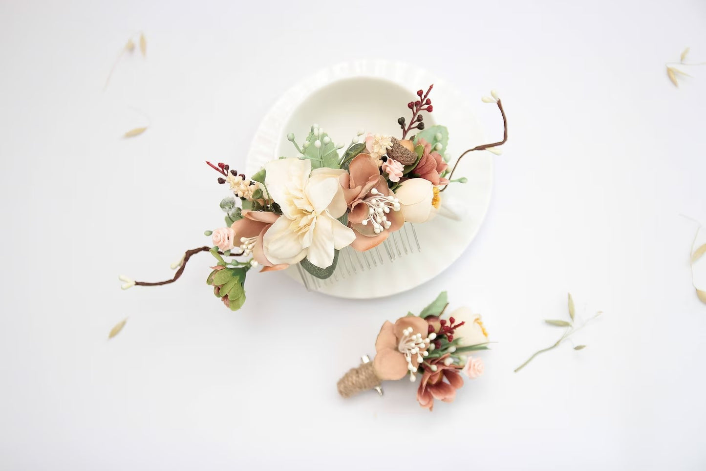 wedding flower comb, bridal flower comb, blush flower comb, boho flower comb, bridal flower comb, rustic wedding comb, bridesmaid comb, bride hair comb, holiday hair comb, burgundy floral comb, girl hair comb, nude flower comb, pastel flower comb, pink hair comb, greenery hair piece, mini hair comb, flower hair comb, orange flower comb, pink flower comb, gray flower comb, light pink comb, ivory hair piece, vintage bridal comb, outdoor wedding, floral comb bride