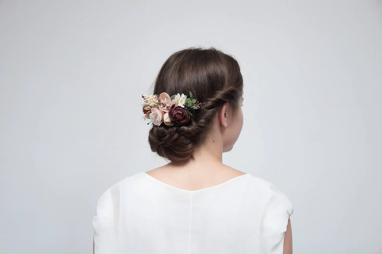 wedding flower comb, bridal flower comb, blush flower comb, boho flower comb, bridal flower comb, rustic wedding comb, bridesmaid comb, bride hair comb, holiday hair comb, burgundy floral comb, girl hair comb, nude flower comb, pastel flower comb, pink hair comb, greenery hair piece, mini hair comb, flower hair comb, orange flower comb, pink flower comb, gray flower comb, light pink comb, ivory hair piece, vintage bridal comb, outdoor wedding, floral comb bride