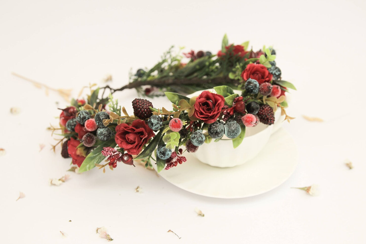 toddler flower crown, bridal flower crown, flower girl crown, flower crown, christmas flower crown, christmas accessories, toddler flower crown, woodland crown, bridal floral crown, boho flower crown, eucalyptus crown, flower girl headband, baby flower crown, toddler crown, burgundy crown, pink flower crown, boho floral crown, fall flower crown, rustic flower crown, spring flower crown