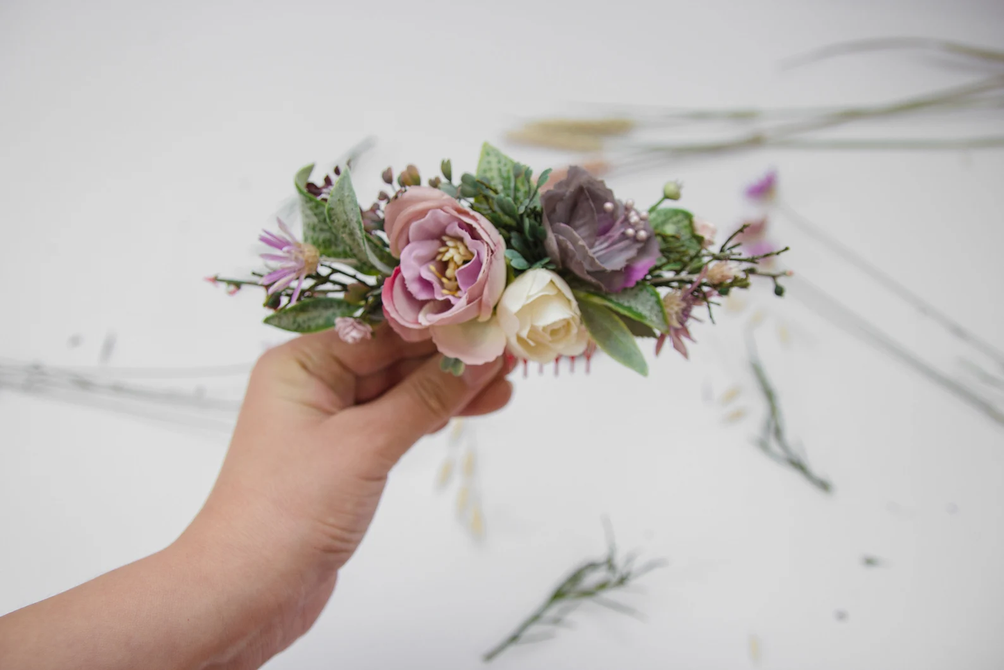 wedding flower comb, bridal flower comb, blush flower comb, boho flower comb, bridal flower comb, rustic wedding comb, bridesmaid comb, bride hair comb, holiday hair comb, burgundy floral comb, girl hair comb, nude flower comb, pastel flower comb, pink hair comb, greenery hair piece, mini hair comb, flower hair comb, orange flower comb, pink flower comb, gray flower comb, light pink comb, ivory hair piece, vintage bridal comb, outdoor wedding, floral comb bride