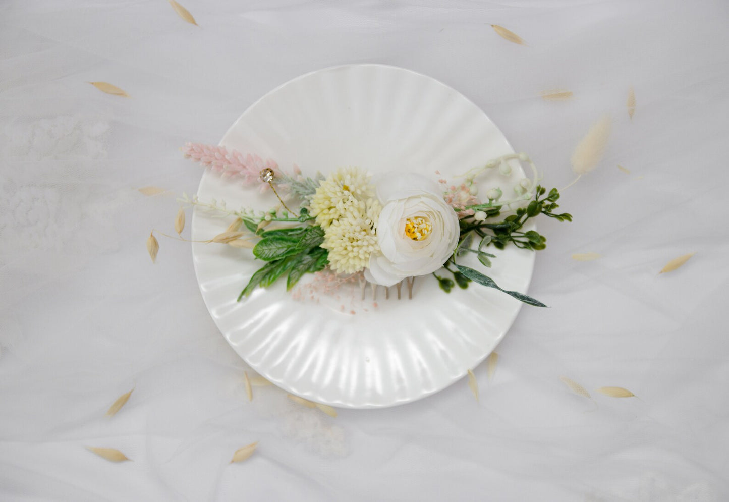 wedding flower comb, bridal flower comb, blush flower comb, boho flower comb, bridal flower comb, rustic wedding comb, bridesmaid comb, bride hair comb, holiday hair comb, burgundy floral comb, girl hair comb, nude flower comb, pastel flower comb, pink hair comb, greenery hair piece, mini hair comb, flower hair comb, orange flower comb, pink flower comb, gray flower comb, light pink comb, ivory hair piece, vintage bridal comb, outdoor wedding, floral comb bride