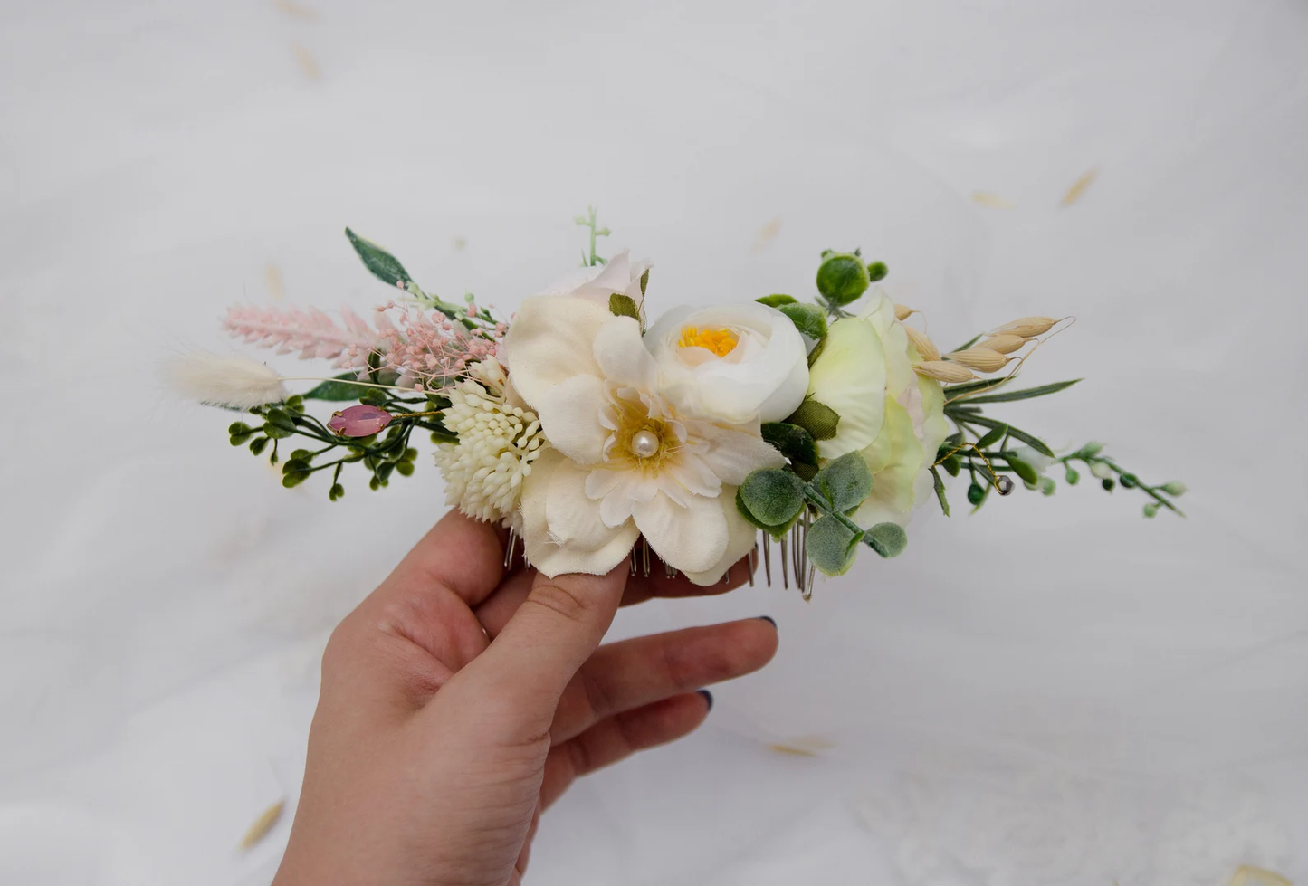 wedding flower comb, bridal flower comb, blush flower comb, boho flower comb, bridal flower comb, rustic wedding comb, bridesmaid comb, bride hair comb, holiday hair comb, burgundy floral comb, girl hair comb, nude flower comb, pastel flower comb, pink hair comb, greenery hair piece, mini hair comb, flower hair comb, orange flower comb, pink flower comb, gray flower comb, light pink comb, ivory hair piece, vintage bridal comb, outdoor wedding, floral comb bride