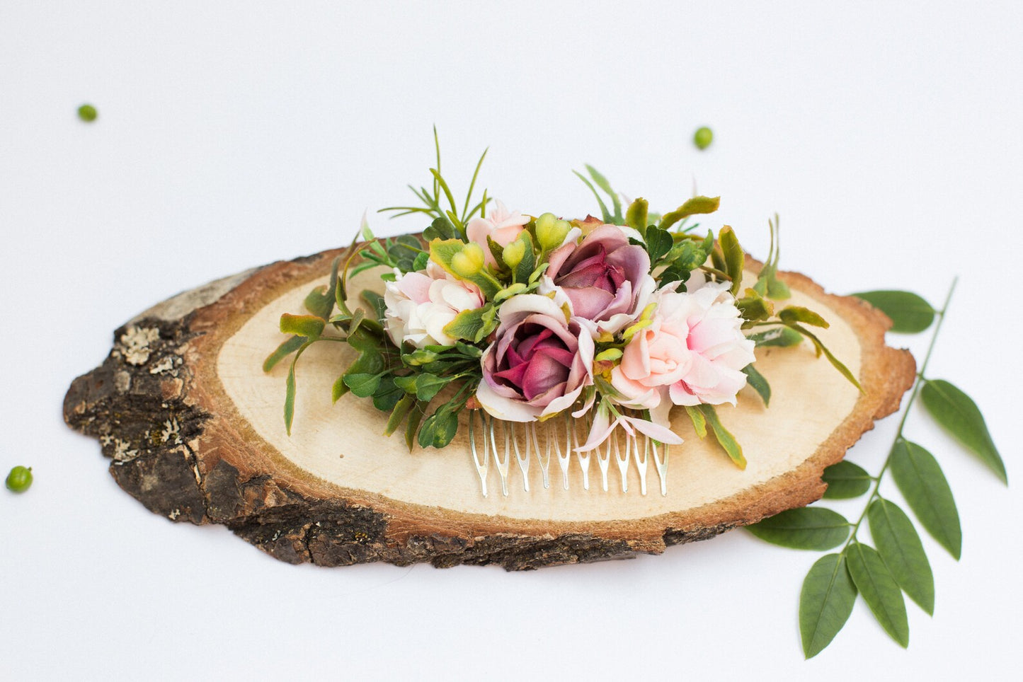 wedding flower comb, bridal flower comb, blush flower comb, boho flower comb, bridal flower comb, rustic wedding comb, bridesmaid comb, bride hair comb, holiday hair comb, burgundy floral comb, girl hair comb, headpiece, nude flower comb, pastel flower comb, pink hair comb, greenery hair piece, mini hair comb, flower hair comb, orange flower comb, pink flower comb, gray flower comb, light pink comb, ivory hair piece, vintage bridal comb, outdoor wedding, floral comb bride