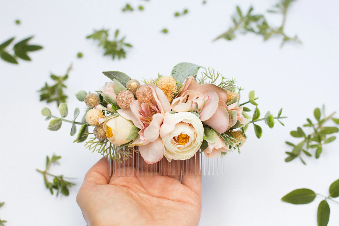 wedding flower comb, bridal flower comb, blush flower comb, boho flower comb, bridal flower comb, rustic wedding comb, bridesmaid comb, bride hair comb, holiday hair comb, burgundy floral comb, girl hair comb, nude flower comb, pastel flower comb, pink hair comb, greenery hair piece, mini hair comb, flower hair comb, orange flower comb, pink flower comb, gray flower comb, light pink comb, ivory hair piece, vintage bridal comb, outdoor wedding, floral comb bride