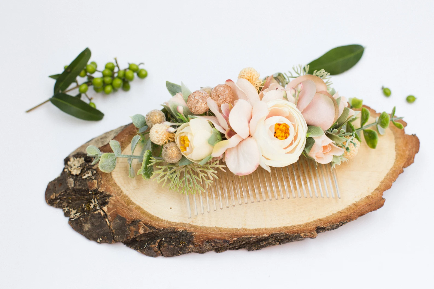 wedding flower comb, bridal flower comb, blush flower comb, boho flower comb, bridal flower comb, rustic wedding comb, bridesmaid comb, bride hair comb, holiday hair comb, burgundy floral comb, girl hair comb, nude flower comb, pastel flower comb, pink hair comb, greenery hair piece, mini hair comb, flower hair comb, orange flower comb, pink flower comb, gray flower comb, light pink comb, ivory hair piece, vintage bridal comb, outdoor wedding, floral comb bride
