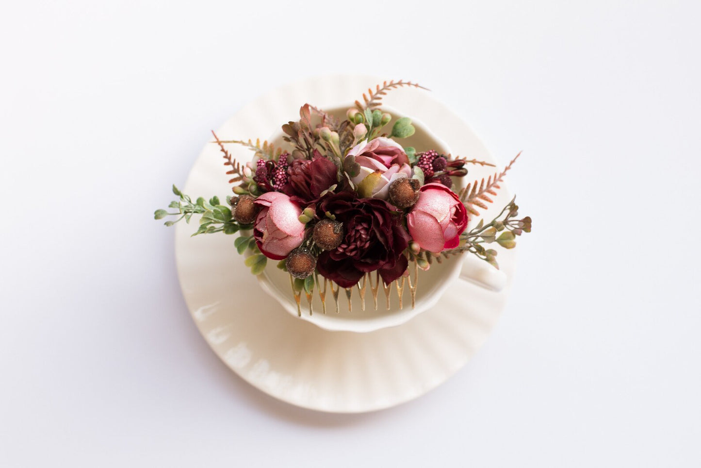 wedding flower comb, bridal flower comb, blush flower comb, boho flower comb, bridal flower comb, rustic wedding comb, bridesmaid comb, bride hair comb, holiday hair comb, burgundy floral comb, girl hair comb, nude flower comb, pastel flower comb, pink hair comb, greenery hair piece, mini hair comb, flower hair comb, orange flower comb, pink flower comb, gray flower comb, light pink comb, ivory hair piece, vintage bridal comb, outdoor wedding, floral comb bride