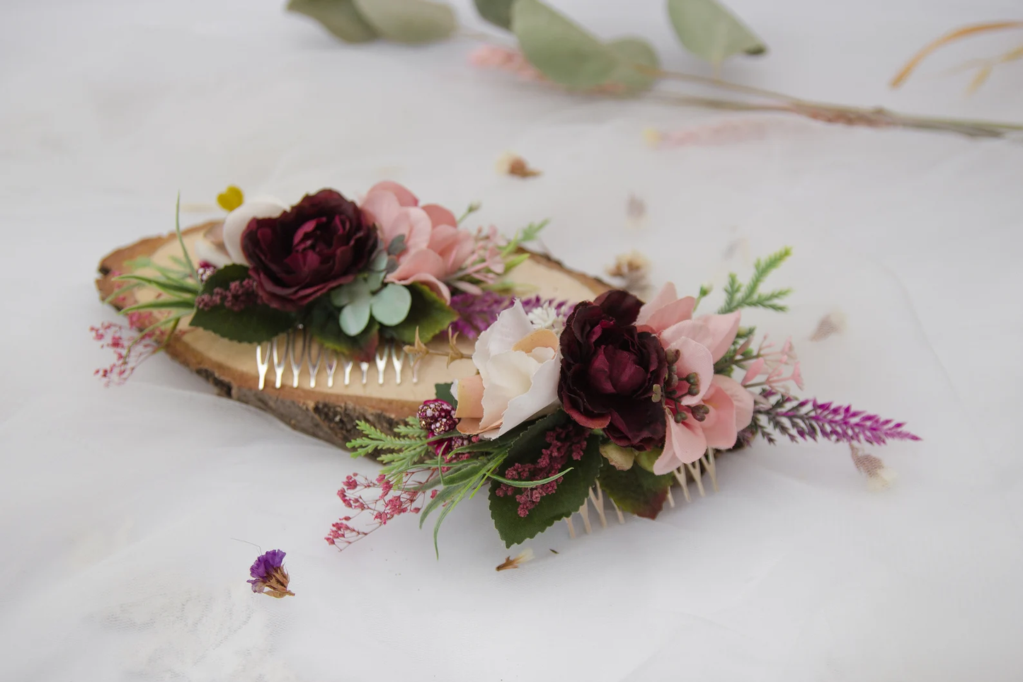 wedding flower comb, bridal flower comb, blush flower comb, boho flower comb, bridal flower comb, rustic wedding comb, bridesmaid comb, bride hair comb, holiday hair comb, burgundy floral comb, girl hair comb, headpiece, nude flower comb, pastel flower comb, pink hair comb, greenery hair piece, mini hair comb, flower hair comb, orange flower comb, pink flower comb, gray flower comb, light pink comb, ivory hair piece, vintage bridal comb, outdoor wedding, floral comb bride