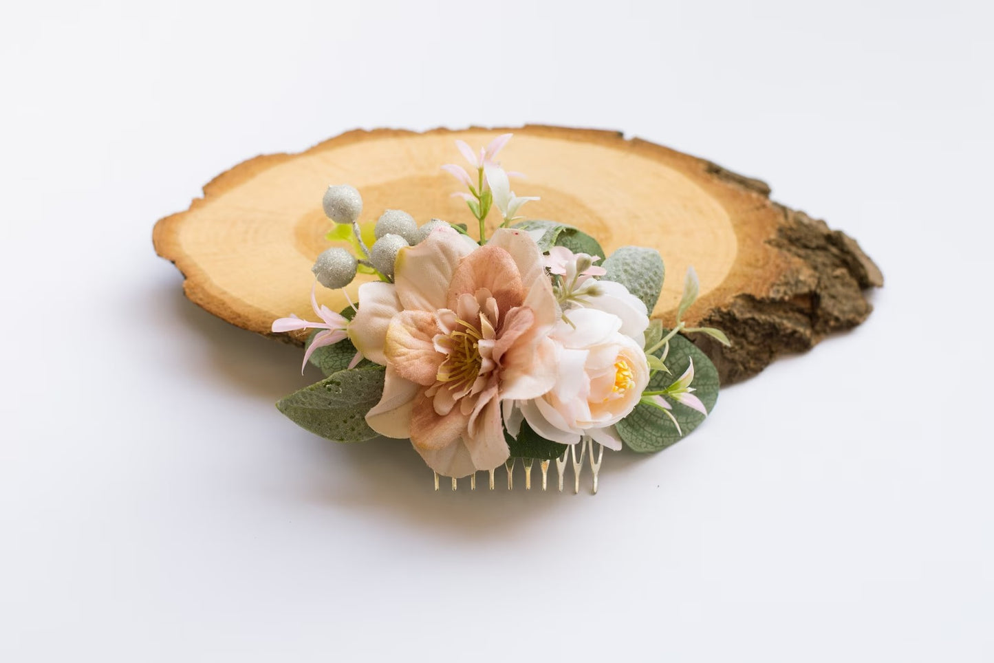 wedding flower comb, bridal flower comb, blush flower comb, boho flower comb, bridal flower comb, rustic wedding comb, bridesmaid comb, bride hair comb, holiday hair comb, burgundy floral comb, girl hair comb, nude flower comb, pastel flower comb, pink hair comb, greenery hair piece, mini hair comb, flower hair comb, orange flower comb, pink flower comb, gray flower comb, light pink comb, ivory hair piece, vintage bridal comb, outdoor wedding, floral comb bride