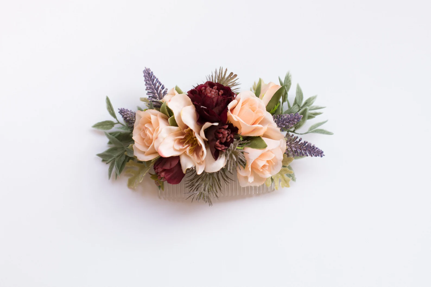 wedding flower comb, bridal flower comb, blush flower comb, boho flower comb, bridal flower comb, rustic wedding comb, bridesmaid comb, bride hair comb, holiday hair comb, burgundy floral comb, girl hair comb, headpiece, nude flower comb, pastel flower comb, pink hair comb, greenery hair piece, mini hair comb, flower hair comb, orange flower comb, pink flower comb, gray flower comb, light pink comb, ivory hair piece, vintage bridal comb, outdoor wedding, floral comb bride
