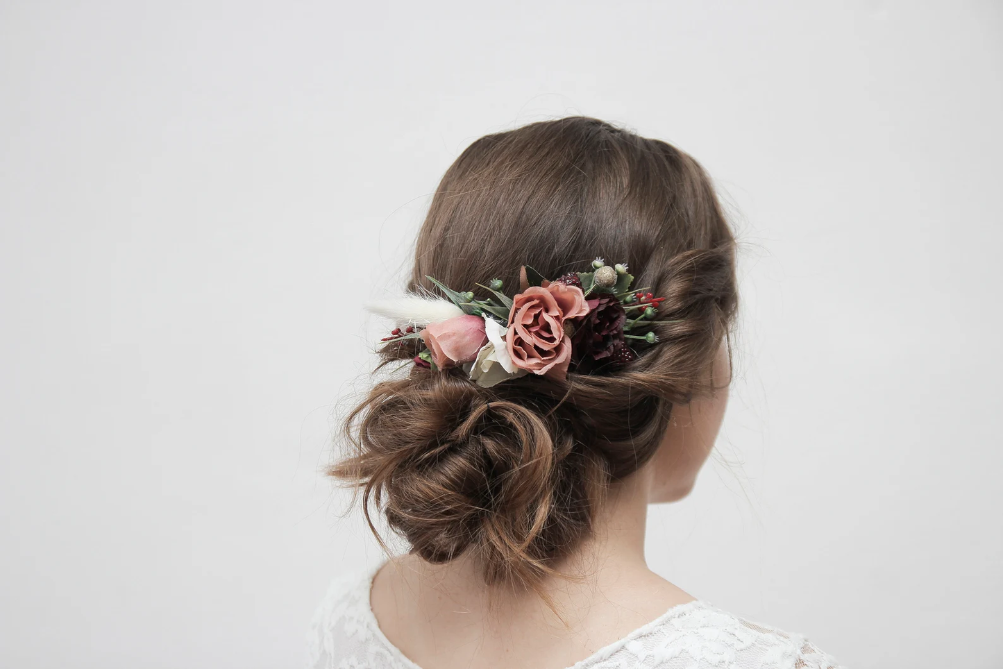 wedding flower comb, bridal flower comb, blush flower comb, boho flower comb, bridal flower comb, rustic wedding comb, bridesmaid comb, bride hair comb, holiday hair comb, burgundy floral comb, girl hair comb, headpiece, nude flower comb, pastel flower comb, pink hair comb, greenery hair piece, mini hair comb, flower hair comb, orange flower comb, pink flower comb, gray flower comb, light pink comb, ivory hair piece, vintage bridal comb, outdoor wedding, floral comb bride