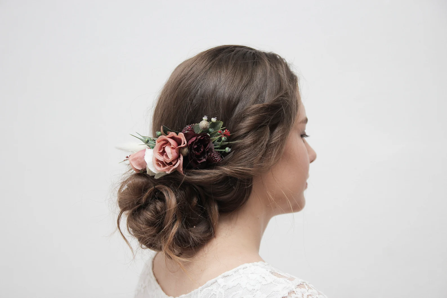 wedding flower comb, bridal flower comb, blush flower comb, boho flower comb, bridal flower comb, rustic wedding comb, bridesmaid comb, bride hair comb, holiday hair comb, burgundy floral comb, girl hair comb, headpiece, nude flower comb, pastel flower comb, pink hair comb, greenery hair piece, mini hair comb, flower hair comb, orange flower comb, pink flower comb, gray flower comb, light pink comb, ivory hair piece, vintage bridal comb, outdoor wedding, floral comb bride