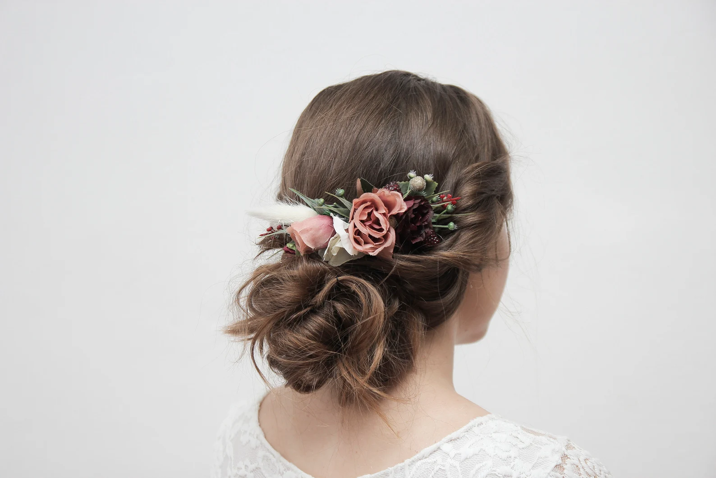 wedding flower comb, bridal flower comb, blush flower comb, boho flower comb, bridal flower comb, rustic wedding comb, bridesmaid comb, bride hair comb, holiday hair comb, burgundy floral comb, girl hair comb, headpiece, nude flower comb, pastel flower comb, pink hair comb, greenery hair piece, mini hair comb, flower hair comb, orange flower comb, pink flower comb, gray flower comb, light pink comb, ivory hair piece, vintage bridal comb, outdoor wedding, floral comb bride