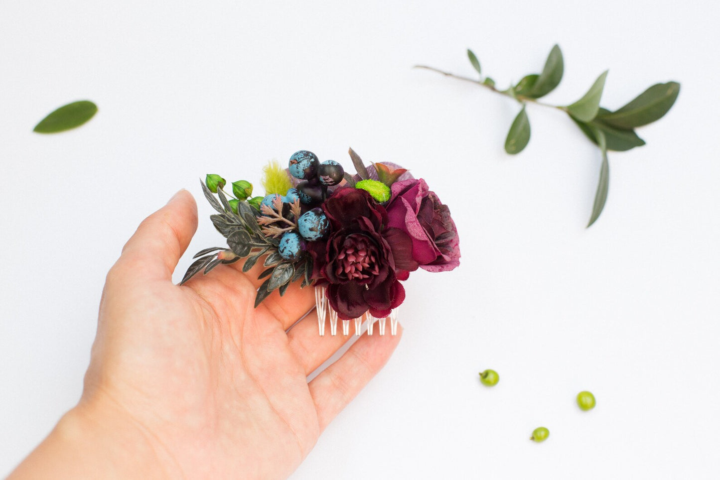 wedding flower comb, bridal flower comb, blush flower comb, boho flower comb, bridal flower comb, rustic wedding comb, bridesmaid comb, bride hair comb, holiday hair comb, burgundy floral comb, girl hair comb, headpiece, nude flower comb, pastel flower comb, pink hair comb, greenery hair piece, mini hair comb, flower hair comb, orange flower comb, pink flower comb, gray flower comb, light pink comb, ivory hair piece, vintage bridal comb, outdoor wedding, floral comb bride