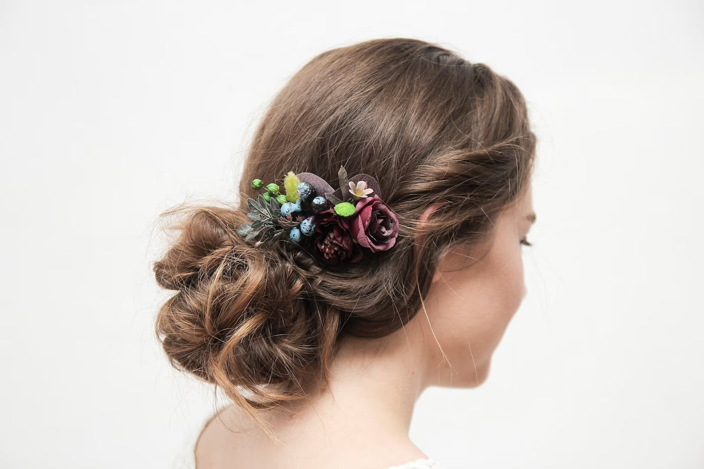 wedding flower comb, bridal flower comb, blush flower comb, boho flower comb, bridal flower comb, rustic wedding comb, bridesmaid comb, bride hair comb, holiday hair comb, burgundy floral comb, girl hair comb, headpiece, nude flower comb, pastel flower comb, pink hair comb, greenery hair piece, mini hair comb, flower hair comb, orange flower comb, pink flower comb, gray flower comb, light pink comb, ivory hair piece, vintage bridal comb, outdoor wedding, floral comb bride
