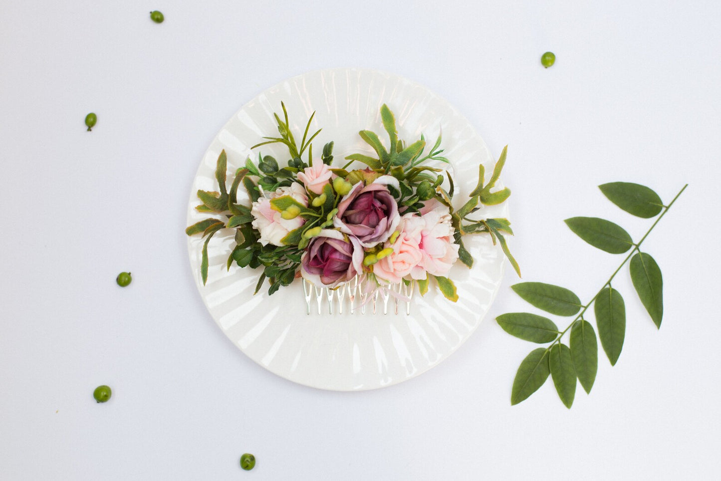 wedding flower comb, bridal flower comb, blush flower comb, boho flower comb, bridal flower comb, rustic wedding comb, bridesmaid comb, bride hair comb, holiday hair comb, burgundy floral comb, girl hair comb, headpiece, nude flower comb, pastel flower comb, pink hair comb, greenery hair piece, mini hair comb, flower hair comb, orange flower comb, pink flower comb, gray flower comb, light pink comb, ivory hair piece, vintage bridal comb, outdoor wedding, floral comb bride