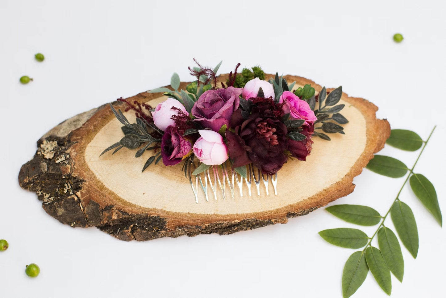 wedding flower comb, bridal flower comb, blush flower comb, boho flower comb, bridal flower comb, rustic wedding comb, bridesmaid comb, bride hair comb, holiday hair comb, burgundy floral comb, girl hair comb, headpiece, nude flower comb, pastel flower comb, pink hair comb, greenery hair piece, mini hair comb, flower hair comb, orange flower comb, pink flower comb, gray flower comb, light pink comb, ivory hair piece, vintage bridal comb, outdoor wedding, floral comb bride