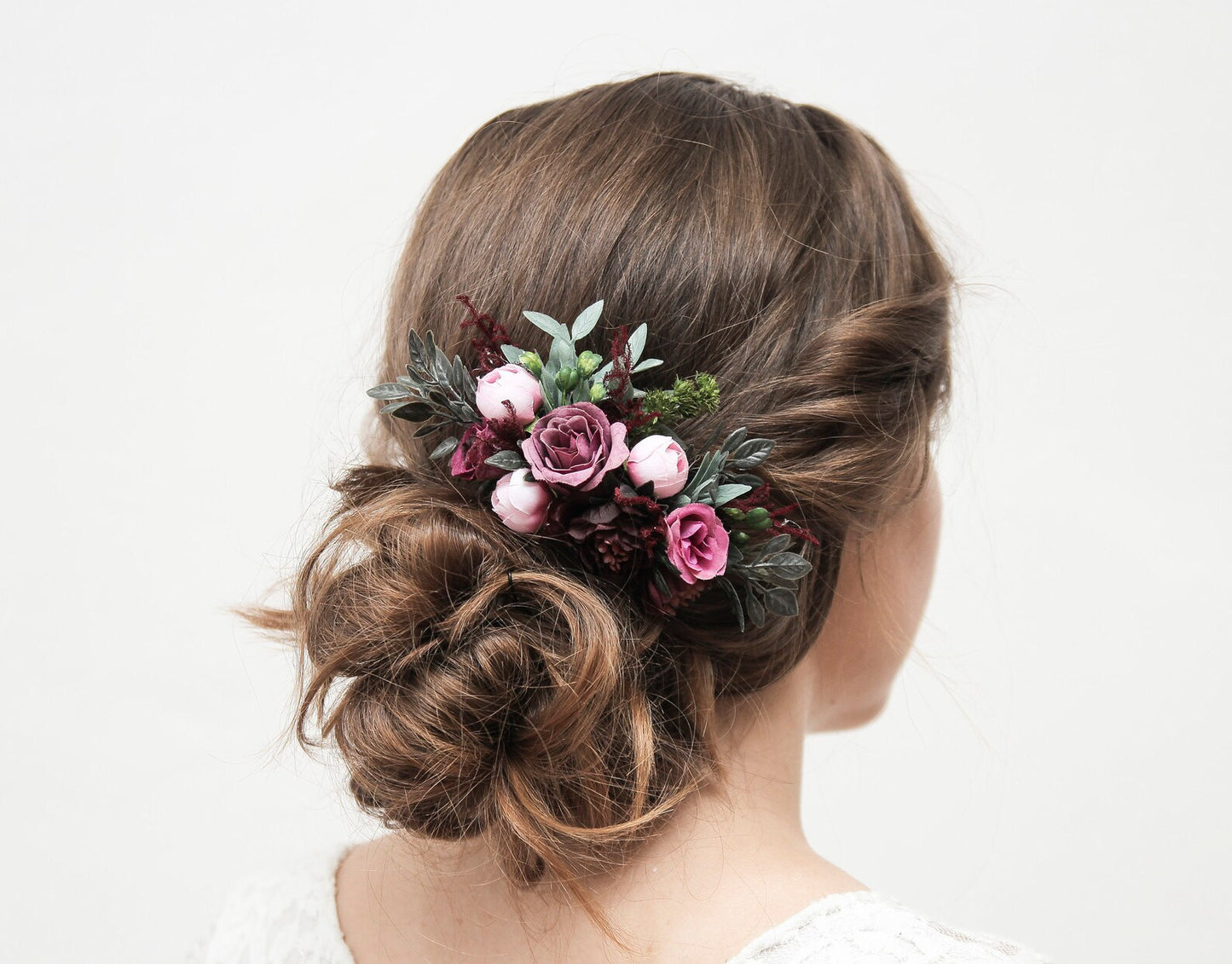 wedding flower comb, bridal flower comb, blush flower comb, boho flower comb, bridal flower comb, rustic wedding comb, bridesmaid comb, bride hair comb, holiday hair comb, burgundy floral comb, girl hair comb, headpiece, nude flower comb, pastel flower comb, pink hair comb, greenery hair piece, mini hair comb, flower hair comb, orange flower comb, pink flower comb, gray flower comb, light pink comb, ivory hair piece, vintage bridal comb, outdoor wedding, floral comb bride