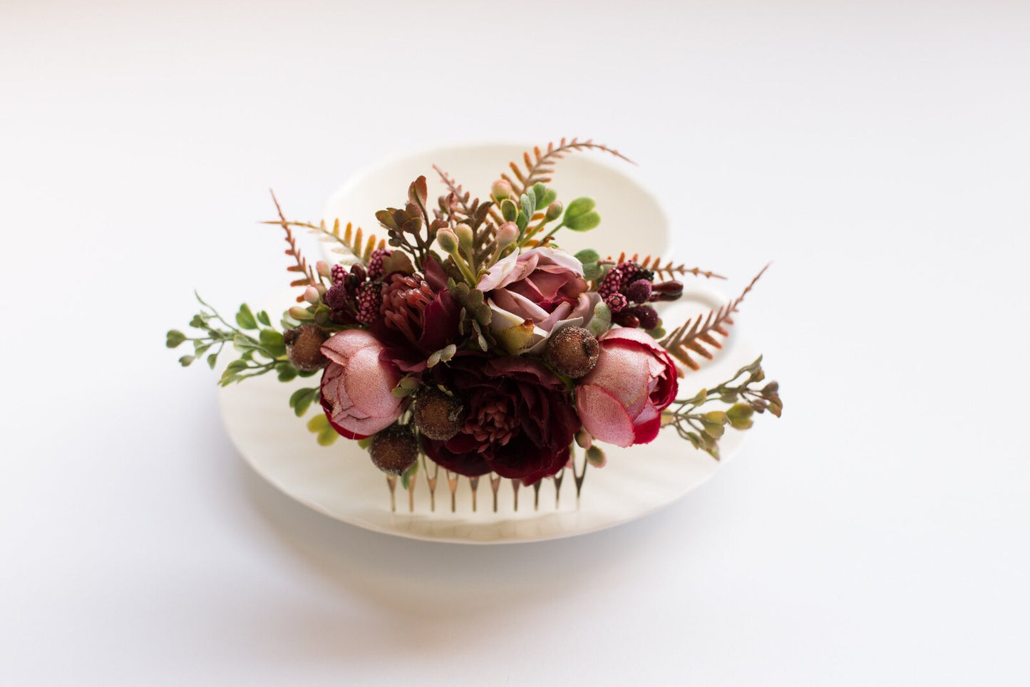 wedding flower comb, bridal flower comb, blush flower comb, boho flower comb, bridal flower comb, rustic wedding comb, bridesmaid comb, bride hair comb, holiday hair comb, burgundy floral comb, girl hair comb, nude flower comb, pastel flower comb, pink hair comb, greenery hair piece, mini hair comb, flower hair comb, orange flower comb, pink flower comb, gray flower comb, light pink comb, ivory hair piece, vintage bridal comb, outdoor wedding, floral comb bride