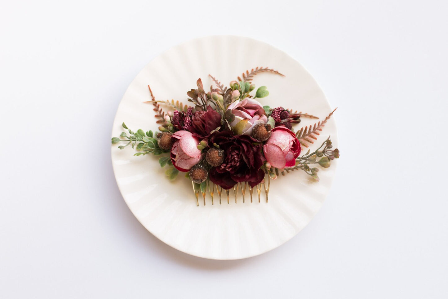 wedding flower comb, bridal flower comb, blush flower comb, boho flower comb, bridal flower comb, rustic wedding comb, bridesmaid comb, bride hair comb, holiday hair comb, burgundy floral comb, girl hair comb, nude flower comb, pastel flower comb, pink hair comb, greenery hair piece, mini hair comb, flower hair comb, orange flower comb, pink flower comb, gray flower comb, light pink comb, ivory hair piece, vintage bridal comb, outdoor wedding, floral comb bride