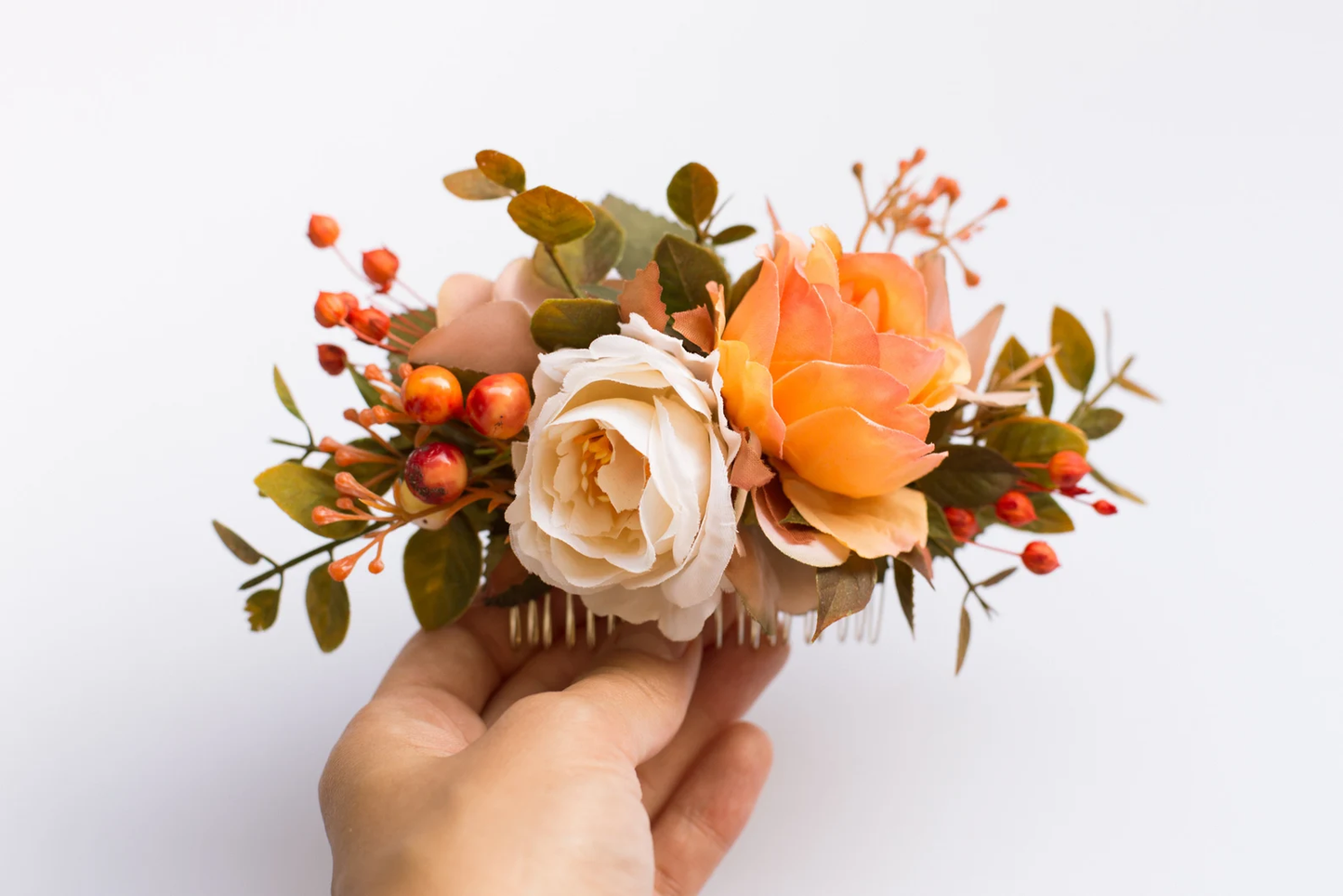 wedding flower comb, bridal flower comb, blush flower comb, boho flower comb, bridal flower comb, rustic wedding comb, bridesmaid comb, bride hair comb, holiday hair comb, burgundy floral comb, girl hair comb, nude flower comb, pastel flower comb, pink hair comb, greenery hair piece, mini hair comb, flower hair comb, orange flower comb, pink flower comb, gray flower comb, light pink comb, ivory hair piece, vintage bridal comb, outdoor wedding, floral comb bride