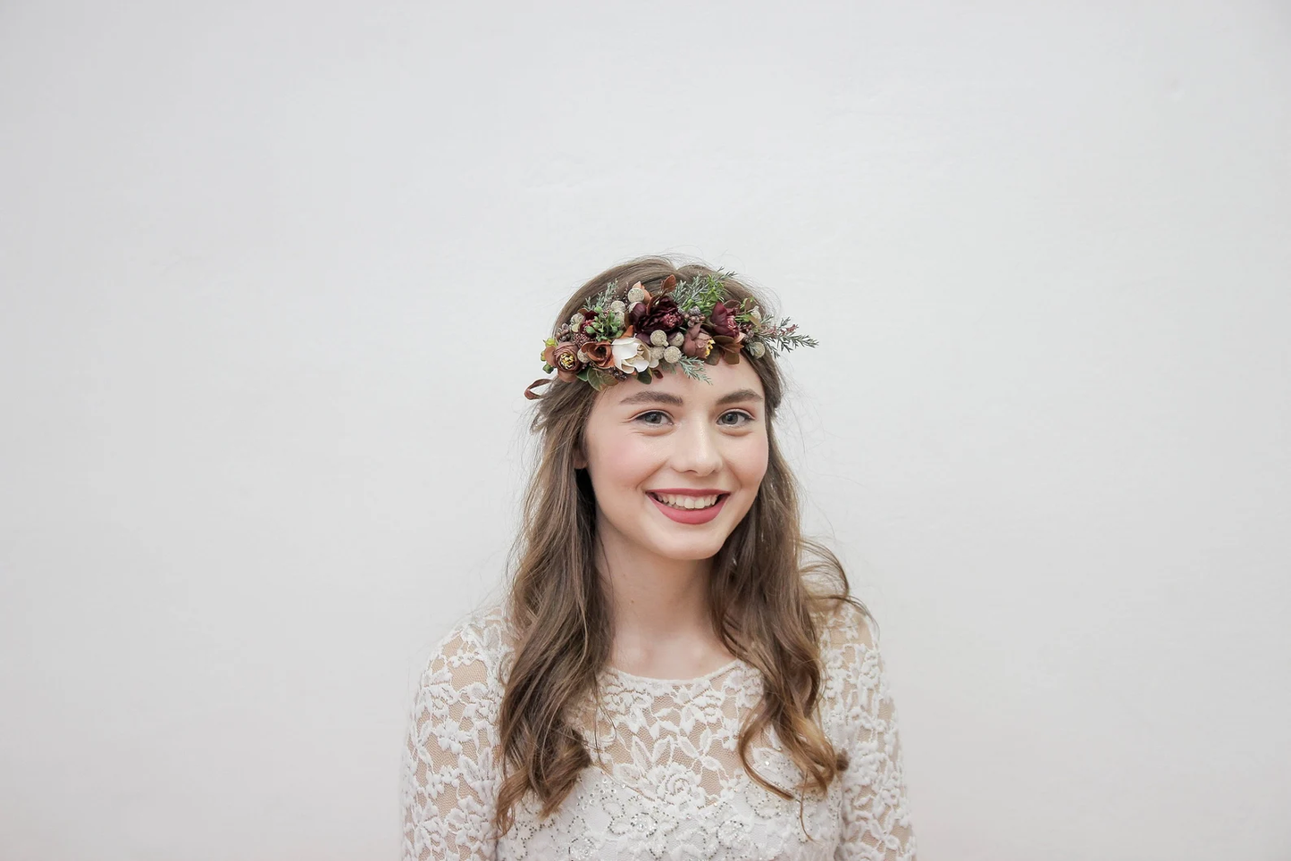 toddler floral crown, bridal flower crown, flower girl crown, flower crown, woodland crown, bridal floral crown, boho flower crown, eucalyptus crown, flower girl headband, baby flower crown, burgundy crown, pink flower crown, boho floral crown, fall flower crown, rustic flower crown, spring flower crown