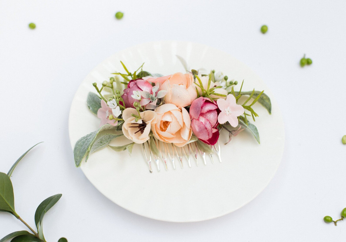 wedding flower comb, bridal flower comb, blush flower comb, boho flower comb, bridal flower comb, rustic wedding comb, bridesmaid comb, bride hair comb, holiday hair comb, burgundy floral comb, girl hair comb, nude flower comb, pastel flower comb, pink hair comb, greenery hair piece, mini hair comb, flower hair comb, orange flower comb, pink flower comb, gray flower comb, light pink comb, ivory hair piece, vintage bridal comb, outdoor wedding, floral comb bride