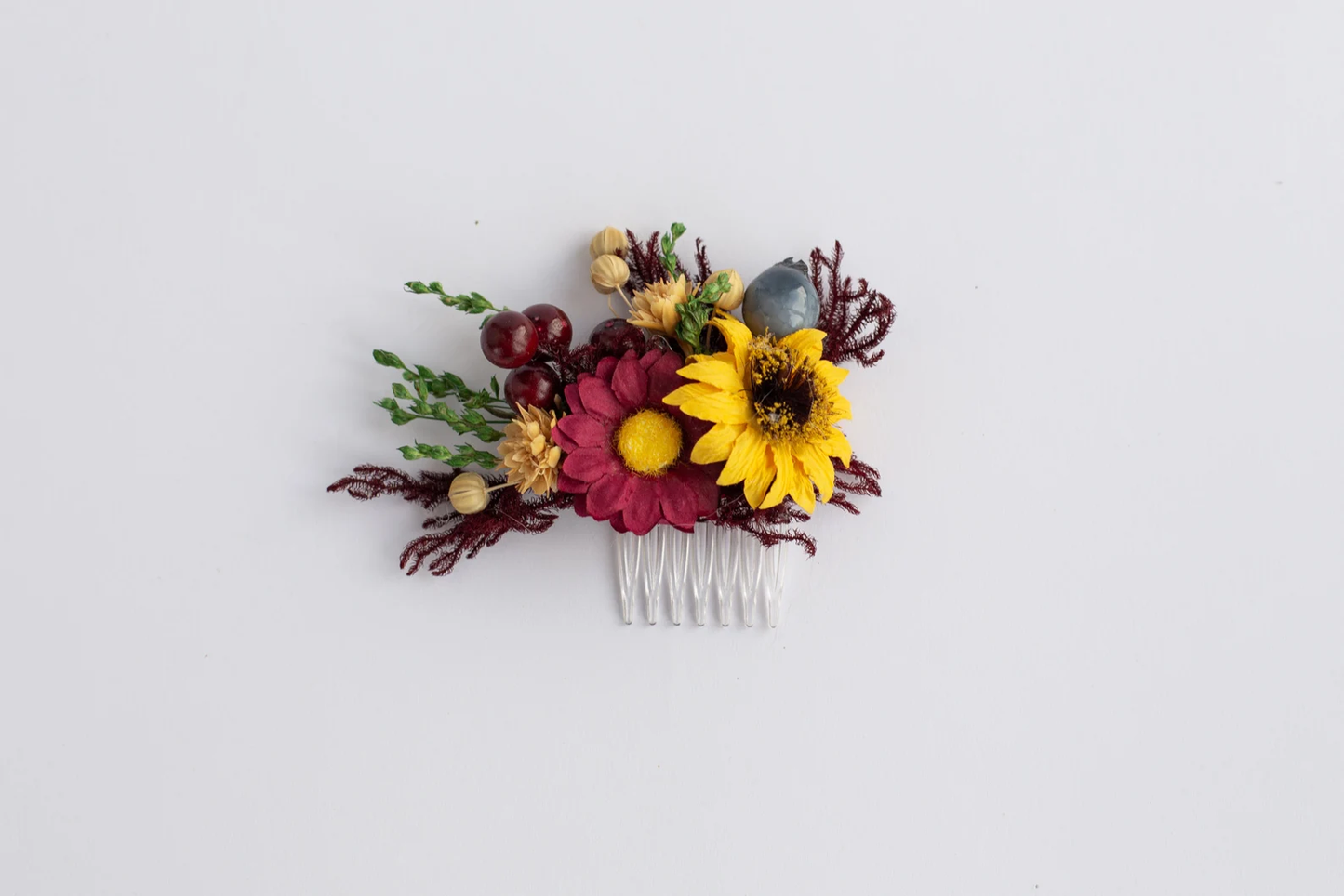 wedding flower comb, bridal flower comb, blush flower comb, boho flower comb, bridal flower comb, rustic wedding comb, bridesmaid comb, bride hair comb, holiday hair comb, burgundy floral comb, girl hair comb, nude flower comb, pastel flower comb, pink hair comb, greenery hair piece, mini hair comb, flower hair comb, orange flower comb, pink flower comb, gray flower comb, light pink comb, ivory hair piece, vintage bridal comb, outdoor wedding, floral comb bride