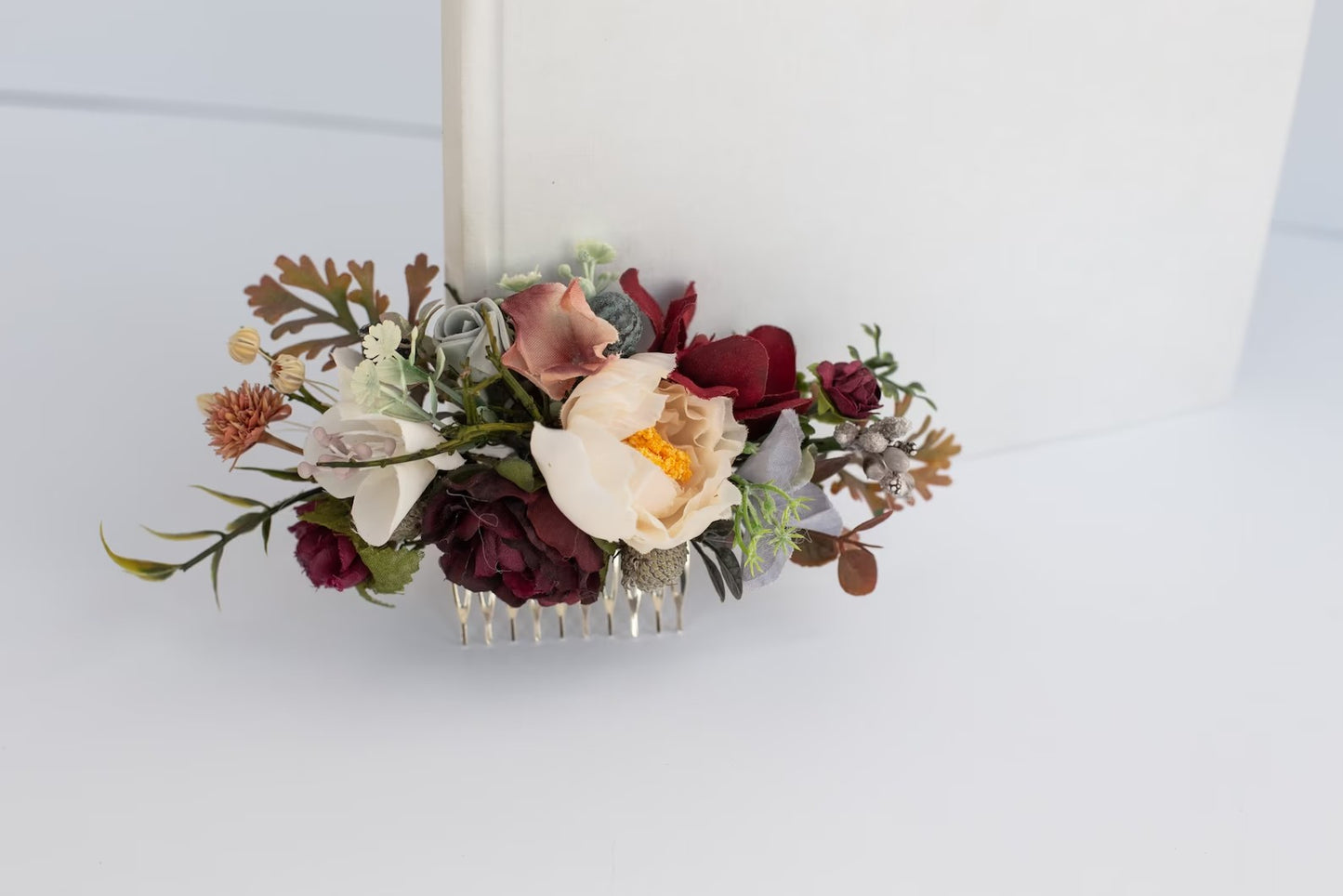wedding flower comb, bridal flower comb, blush flower comb, boho flower comb, bridal flower comb, rustic wedding comb, bridesmaid comb, bride hair comb, holiday hair comb, burgundy floral comb, girl hair comb, nude flower comb, pastel flower comb, pink hair comb, greenery hair piece, mini hair comb, flower hair comb, orange flower comb, pink flower comb, grey flower comb, light pink comb, ivory hair piece, vintage bridal comb, outdoor wedding, floral comb bride