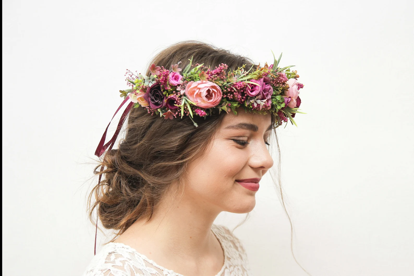 toddler floral crown, bridal flower crown, flower girl crown, flower crown, woodland crown, bridal floral crown, boho flower crown, eucalyptus crown, flower girl headband, baby flower crown, burgundy crown, pink flower crown, boho floral crown, fall flower crown, rustic flower crown, spring flower cr