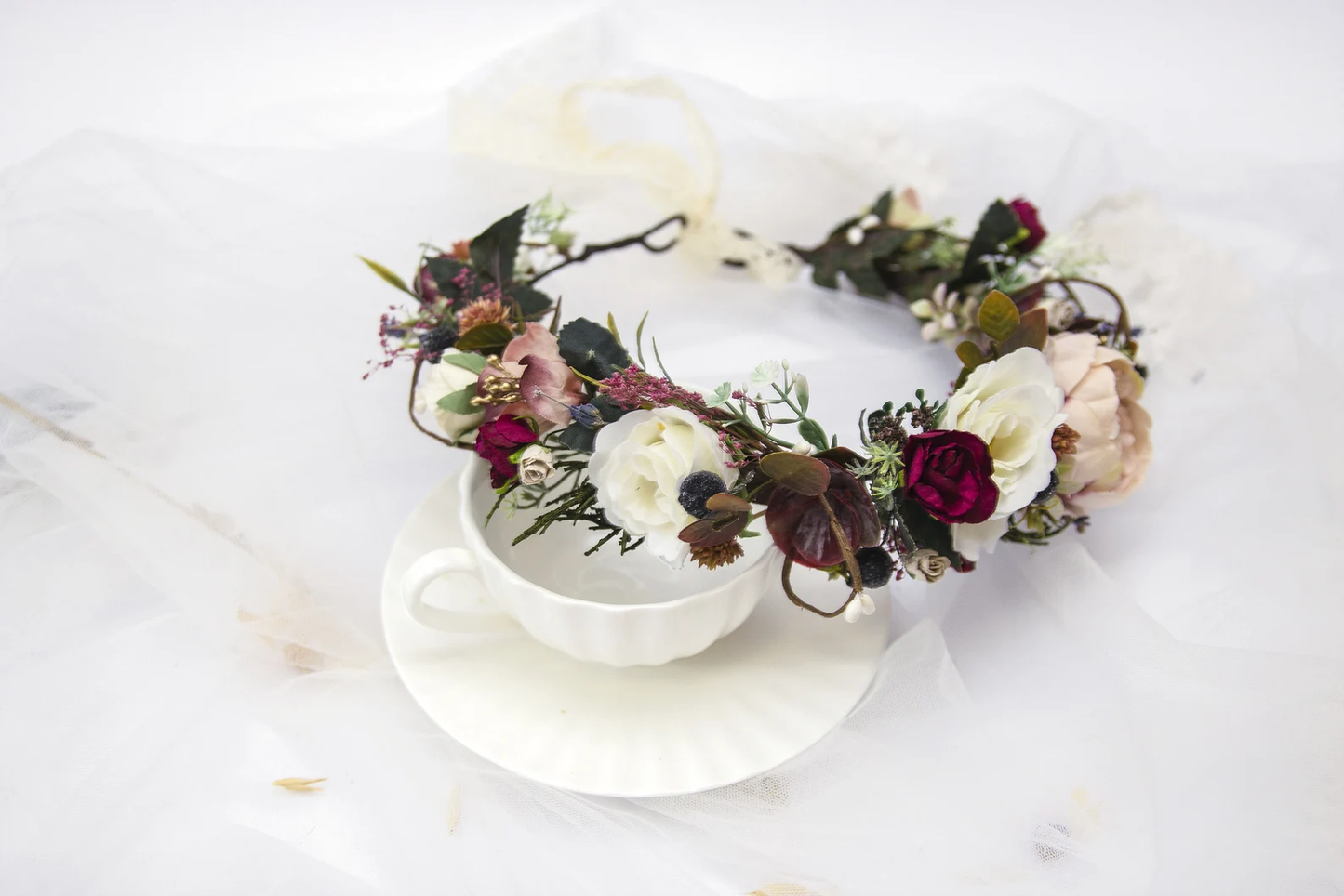 toddler floral crown, bridal flower crown, flower girl crown, flower crown, woodland crown, bridal floral crown, boho flower crown, eucalyptus crown, flower girl headband, baby flower crown, burgundy crown, pink flower crown, boho floral crown, fall flower crown, rustic flower crown, spring flower crown
