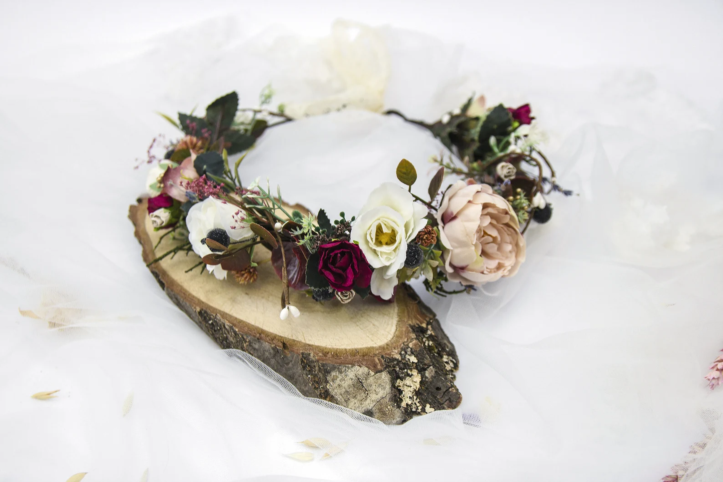 toddler floral crown, bridal flower crown, flower girl crown, flower crown, woodland crown, bridal floral crown, boho flower crown, eucalyptus crown, flower girl headband, baby flower crown, burgundy crown, pink flower crown, boho floral crown, fall flower crown, rustic flower crown, spring flower crown