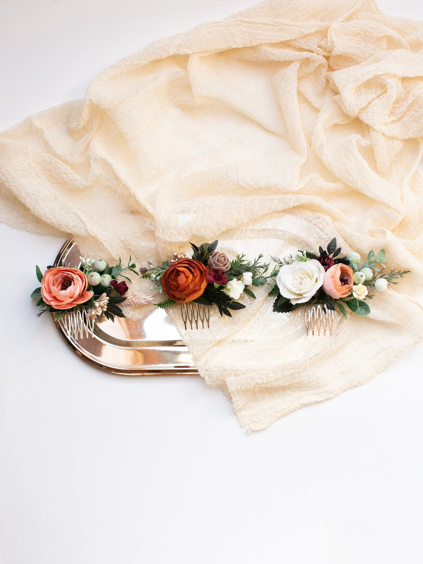 wedding flower comb, bridal flower comb, blush flower comb, boho flower comb, bridal flower comb, rustic wedding comb, bridesmaid comb, bride hair comb, holiday hair comb, burgundy floral comb, girl hair comb, headpiece, nude flower comb, pastel flower comb, pink hair comb, greenery hair piece, mini hair comb, flower hair comb, orange flower comb, pink flower comb, gray flower comb, light pink comb, ivory hair piece, vintage bridal comb, outdoor wedding, floral comb bride