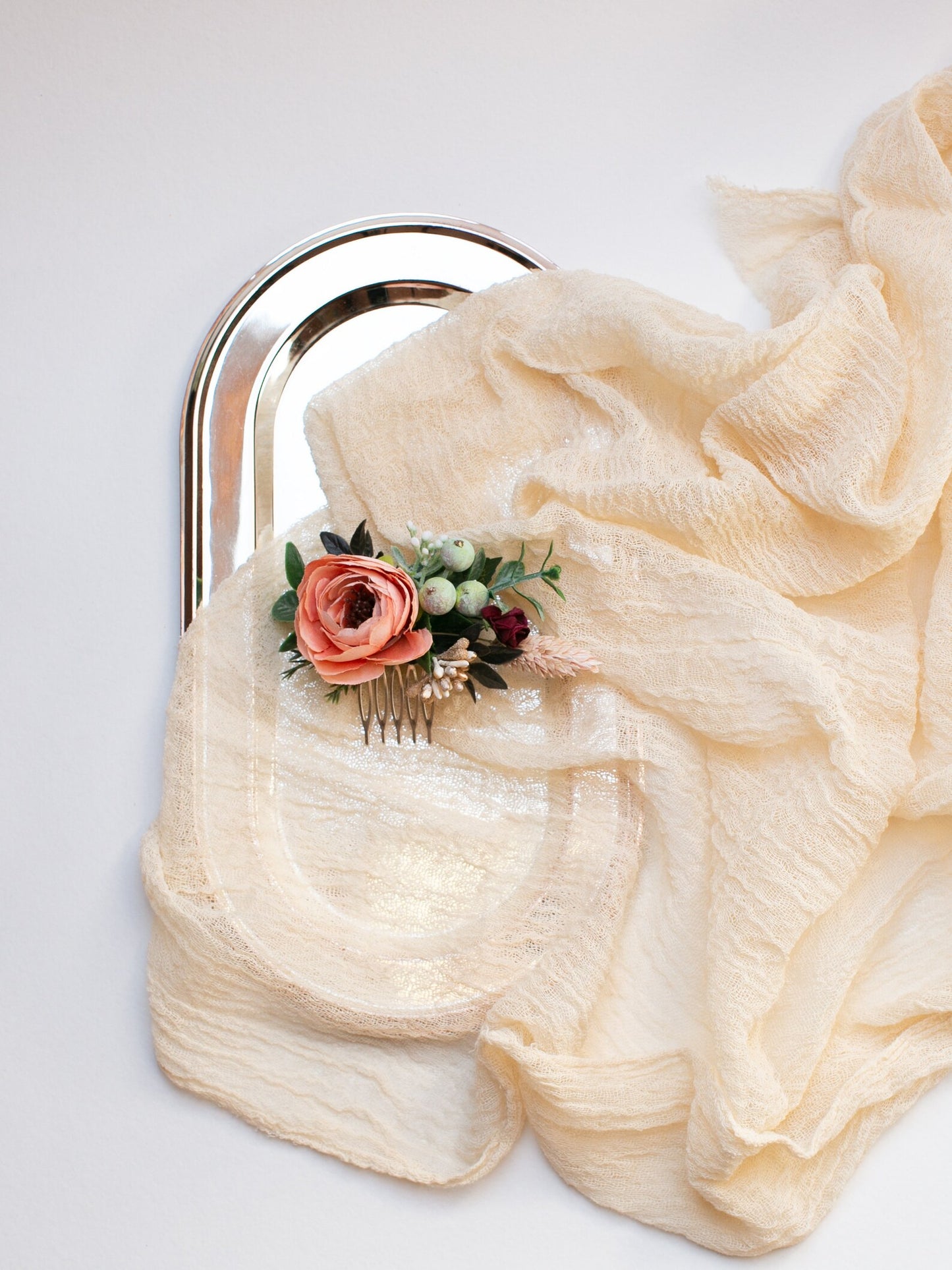wedding flower comb, bridal flower comb, blush flower comb, boho flower comb, bridal flower comb, rustic wedding comb, bridesmaid comb, bride hair comb, holiday hair comb, burgundy floral comb, girl hair comb, headpiece, nude flower comb, pastel flower comb, pink hair comb, greenery hair piece, mini hair comb, flower hair comb, orange flower comb, pink flower comb, gray flower comb, light pink comb, ivory hair piece, vintage bridal comb, outdoor wedding, floral comb bride