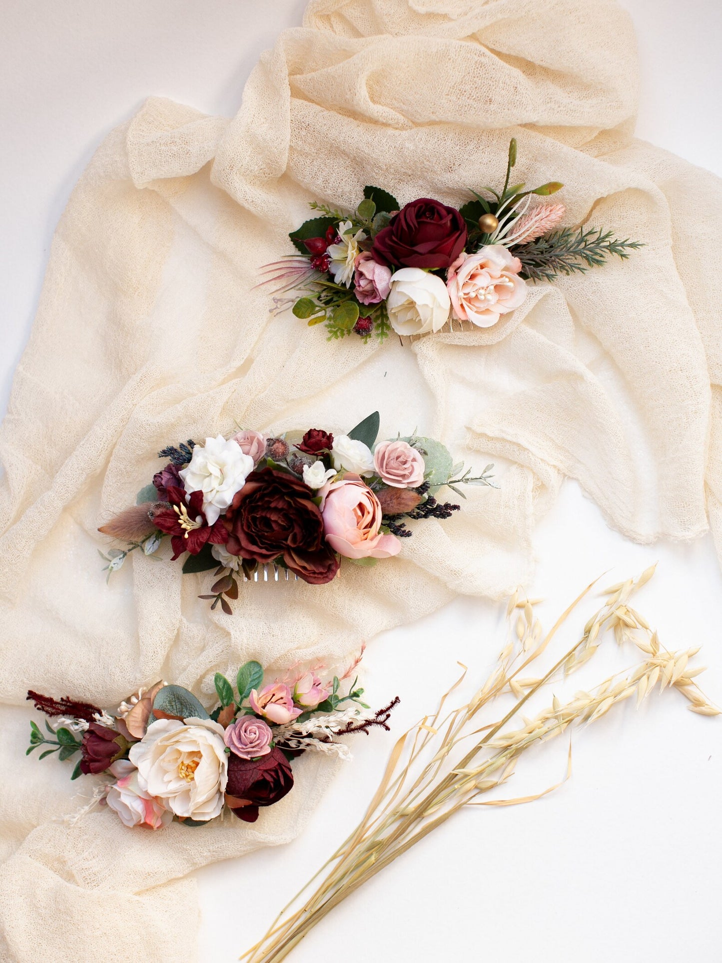 wedding flower comb, bridal flower comb, blush flower comb, boho flower comb, bridal flower comb, rustic wedding comb, bridesmaid comb, bride hair comb, holiday hair comb, burgundy floral comb, girl hair comb, nude flower comb, pastel flower comb, pink hair comb, greenery hair piece, mini hair comb, flower hair comb, orange flower comb, pink flower comb, gray flower comb, light pink comb, ivory hair piece, vintage bridal comb, outdoor wedding, floral comb bride
