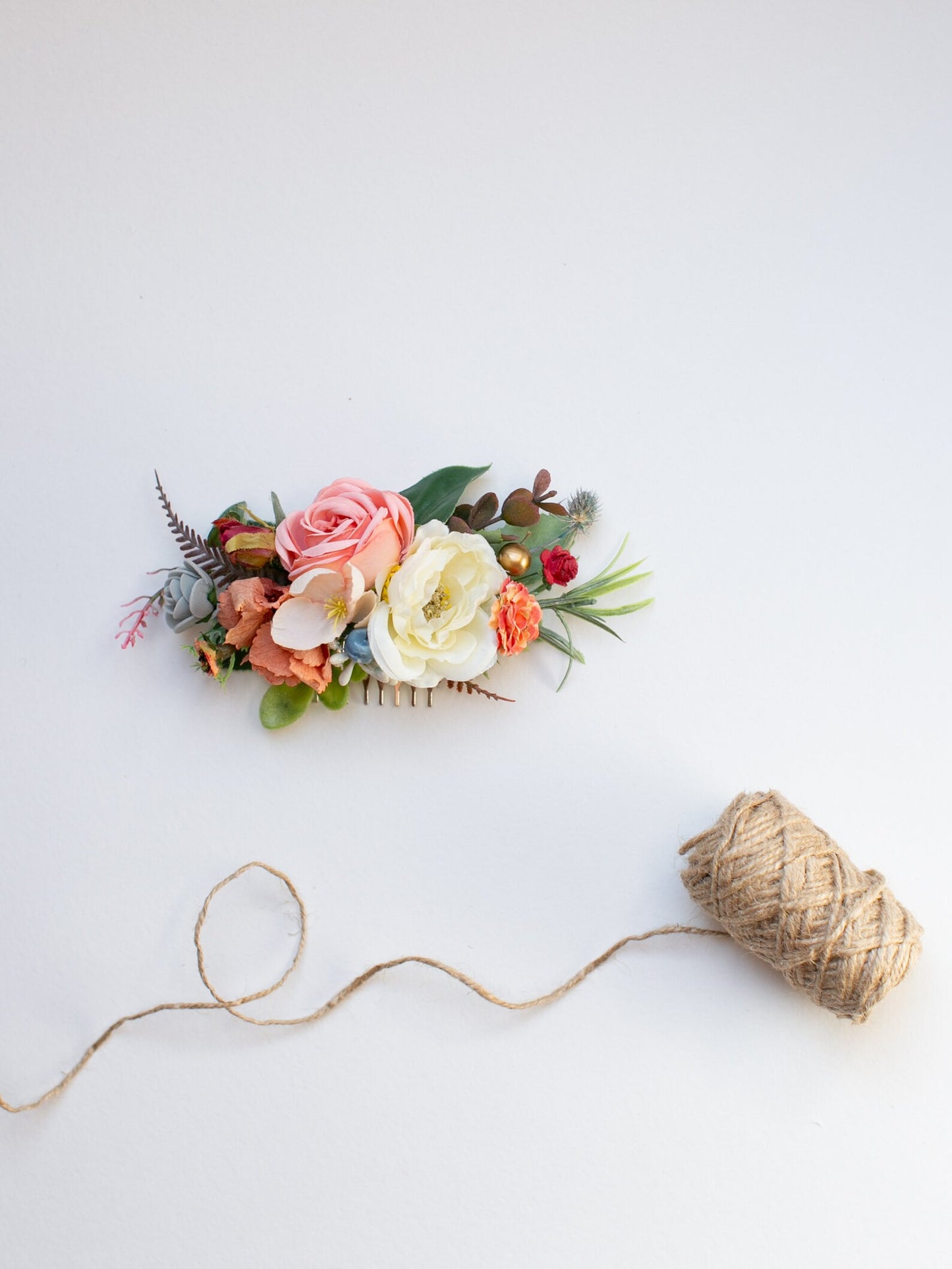 wedding flower comb, bridal flower comb, blush flower comb, boho flower comb, bridal flower comb, rustic wedding comb, bridesmaid comb, bride hair comb, holiday hair comb, burgundy floral comb, girl hair comb, nude flower comb, pastel flower comb, pink hair comb, greenery hair piece, mini hair comb, flower hair comb, orange flower comb, pink flower comb, gray flower comb, light pink comb, ivory hair piece, vintage bridal comb, outdoor wedding, floral comb bride