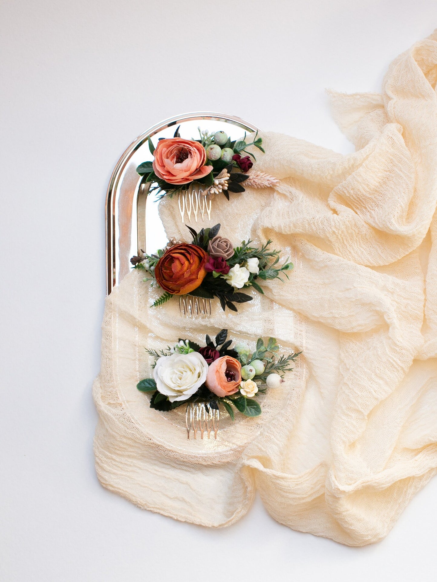 wedding flower comb, bridal flower comb, blush flower comb, boho flower comb, bridal flower comb, rustic wedding comb, bridesmaid comb, bride hair comb, holiday hair comb, burgundy floral comb, girl hair comb, headpiece, nude flower comb, pastel flower comb, pink hair comb, greenery hair piece, mini hair comb, flower hair comb, orange flower comb, pink flower comb, gray flower comb, light pink comb, ivory hair piece, vintage bridal comb, outdoor wedding, floral comb bride