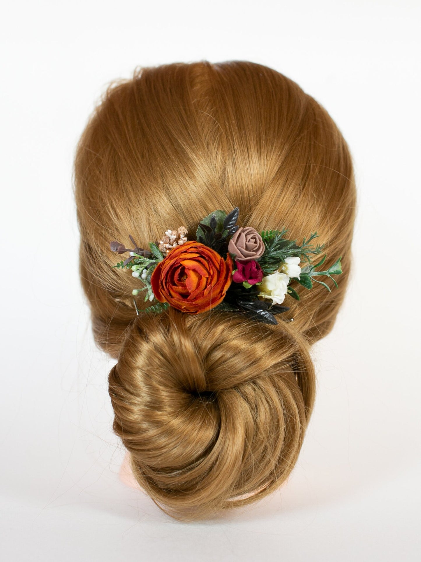 wedding flower comb, bridal flower comb, blush flower comb, boho flower comb, bridal flower comb, rustic wedding comb, bridesmaid comb, bride hair comb, holiday hair comb, burgundy floral comb, girl hair comb, headpiece, nude flower comb, pastel flower comb, pink hair comb, greenery hair piece, mini hair comb, flower hair comb, orange flower comb, pink flower comb, gray flower comb, light pink comb, ivory hair piece, vintage bridal comb, outdoor wedding, floral comb bride