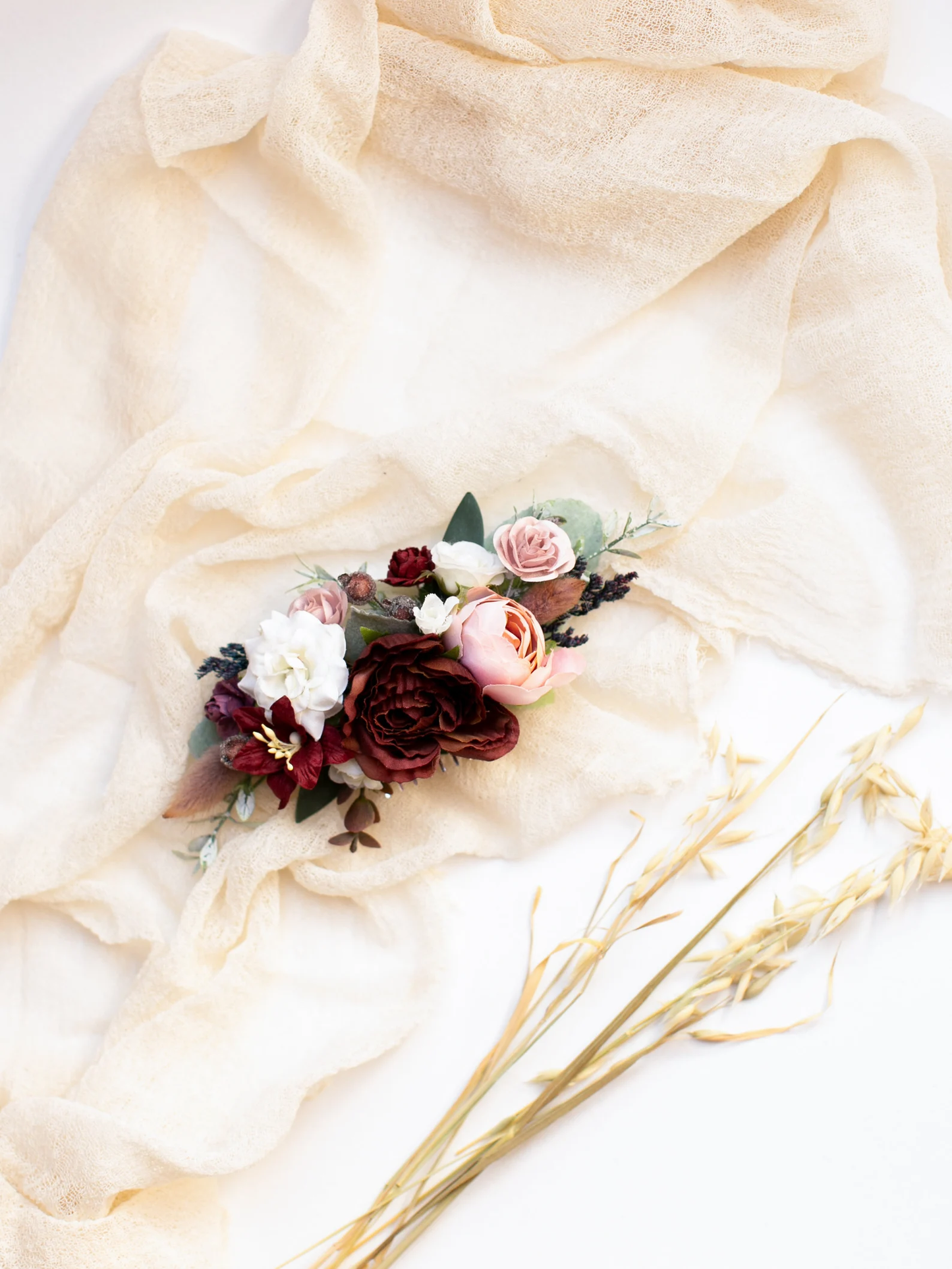 wedding flower comb, bridal flower comb, blush flower comb, boho flower comb, bridal flower comb, rustic wedding comb, bridesmaid comb, bride hair comb, holiday hair comb, burgundy floral comb, girl hair comb, nude flower comb, pastel flower comb, pink hair comb, greenery hair piece, mini hair comb, flower hair comb, orange flower comb, pink flower comb, gray flower comb, light pink comb, ivory hair piece, vintage bridal comb, outdoor wedding, floral comb bride