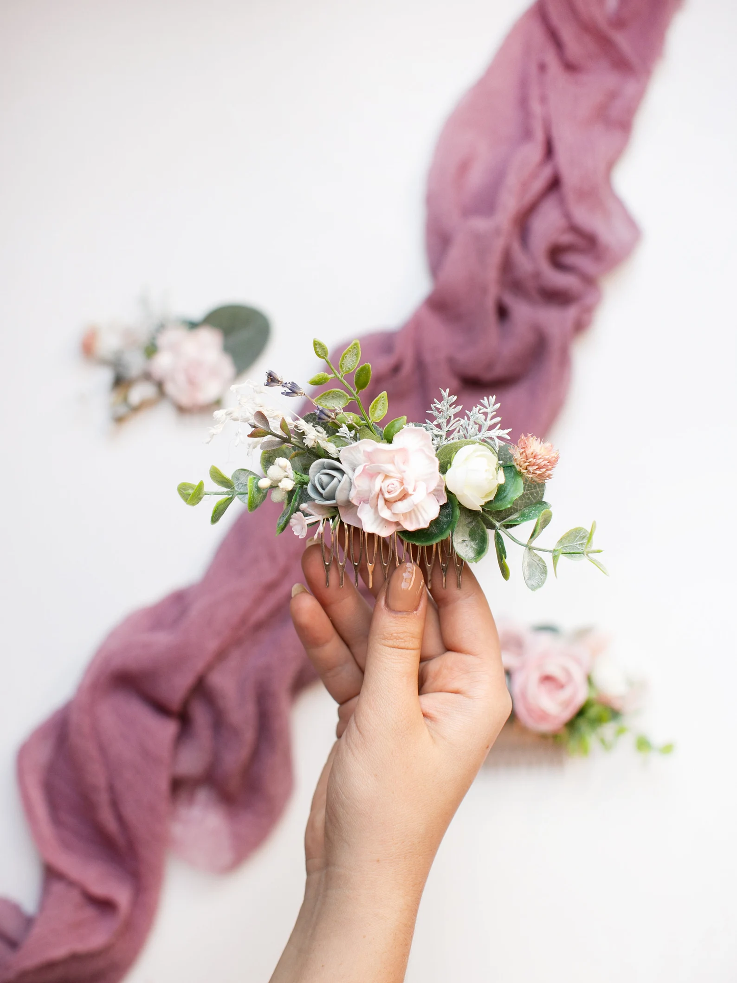 wedding flower comb, bridal flower comb, blush flower comb, boho flower comb, bridal flower comb, rustic wedding comb, bridesmaid comb, bride hair comb, holiday hair comb, burgundy floral comb, girl hair comb, nude flower comb, pastel flower comb, pink hair comb, greenery hair piece, mini hair comb, flower hair comb, orange flower comb, pink flower comb, gray flower comb, light pink comb, ivory hair piece, vintage bridal comb, outdoor wedding, floral comb bride