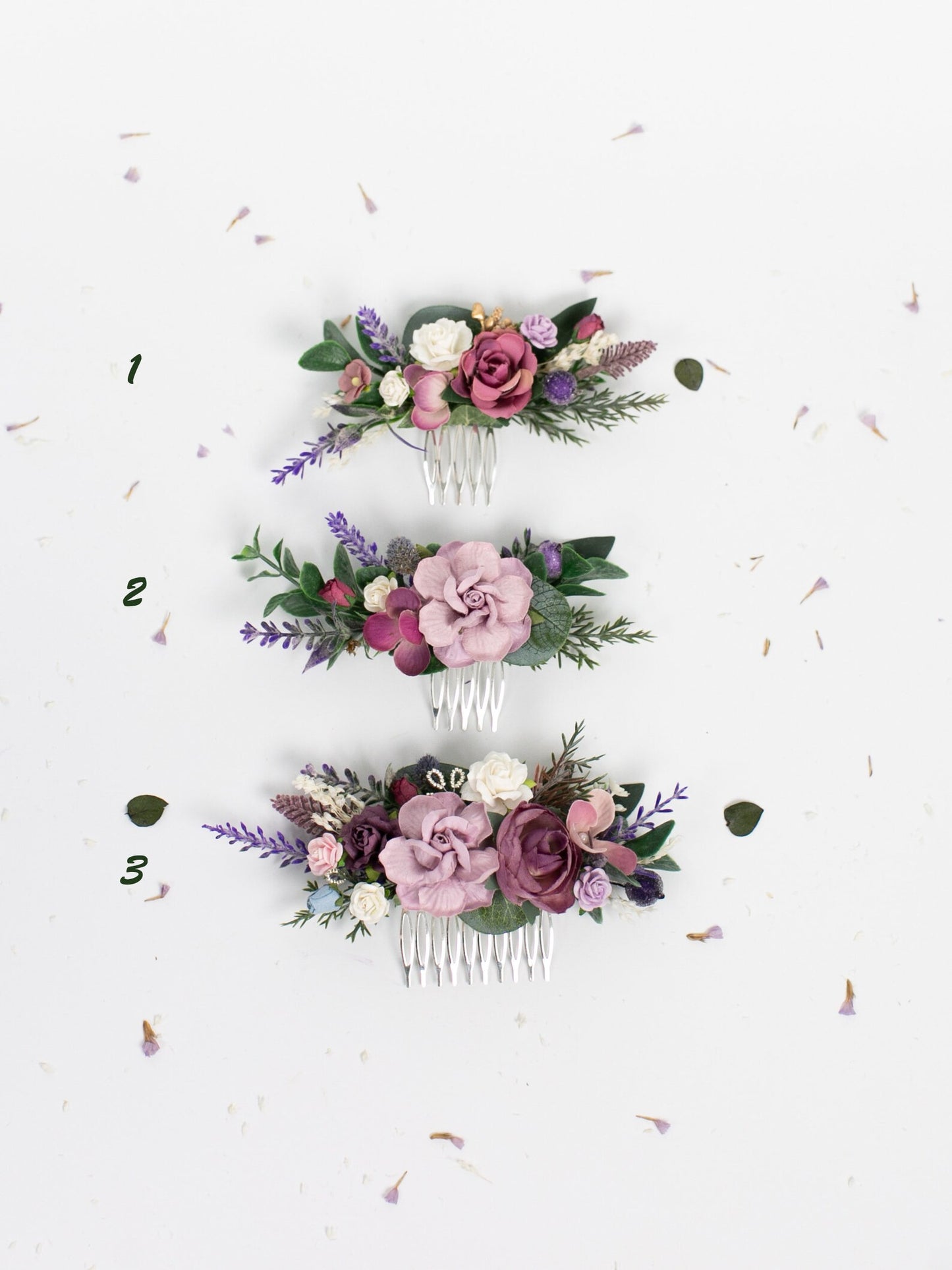 wedding flower comb, bridal flower comb, blush flower comb, boho flower comb, bridal flower comb, rustic wedding comb, bridesmaid comb, bride hair comb, holiday hair comb, burgundy floral comb, girl hair comb, nude flower comb, pastel flower comb, pink hair comb, greenery hair piece, mini hair comb, flower hair comb, orange flower comb, pink flower comb, gray flower comb, light pink comb, ivory hair piece, vintage bridal comb, outdoor wedding, floral comb bride