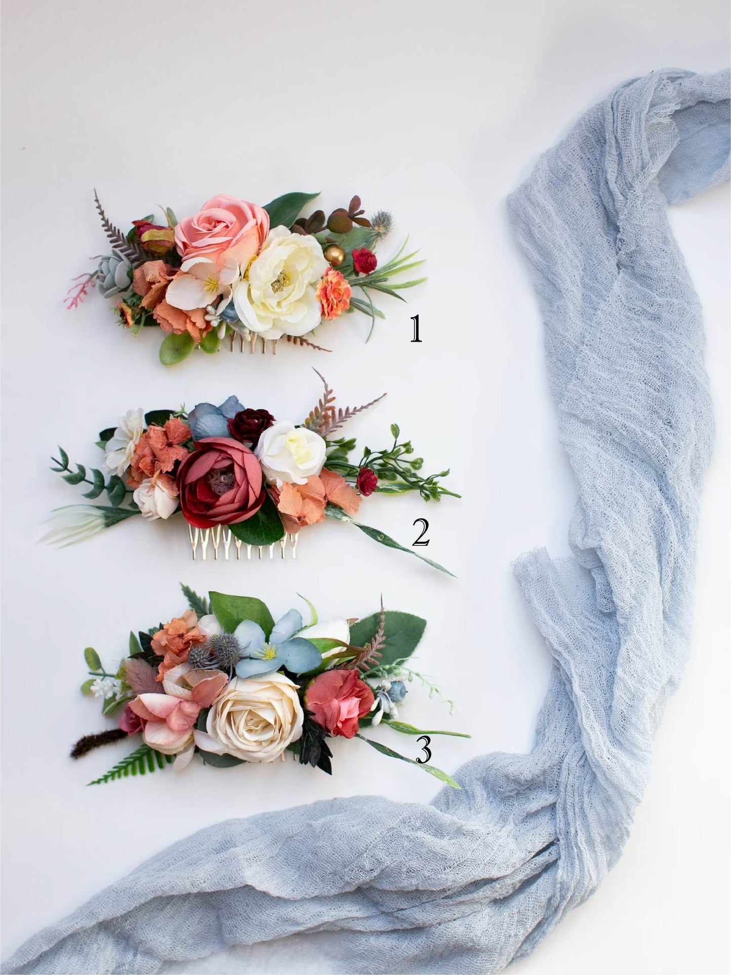 wedding flower comb, bridal flower comb, blush flower comb, boho flower comb, bridal flower comb, rustic wedding comb, bridesmaid comb, bride hair comb, holiday hair comb, burgundy floral comb, girl hair comb, nude flower comb, pastel flower comb, pink hair comb, greenery hair piece, mini hair comb, flower hair comb, orange flower comb, pink flower comb, gray flower comb, light pink comb, ivory hair piece, vintage bridal comb, outdoor wedding, floral comb bride