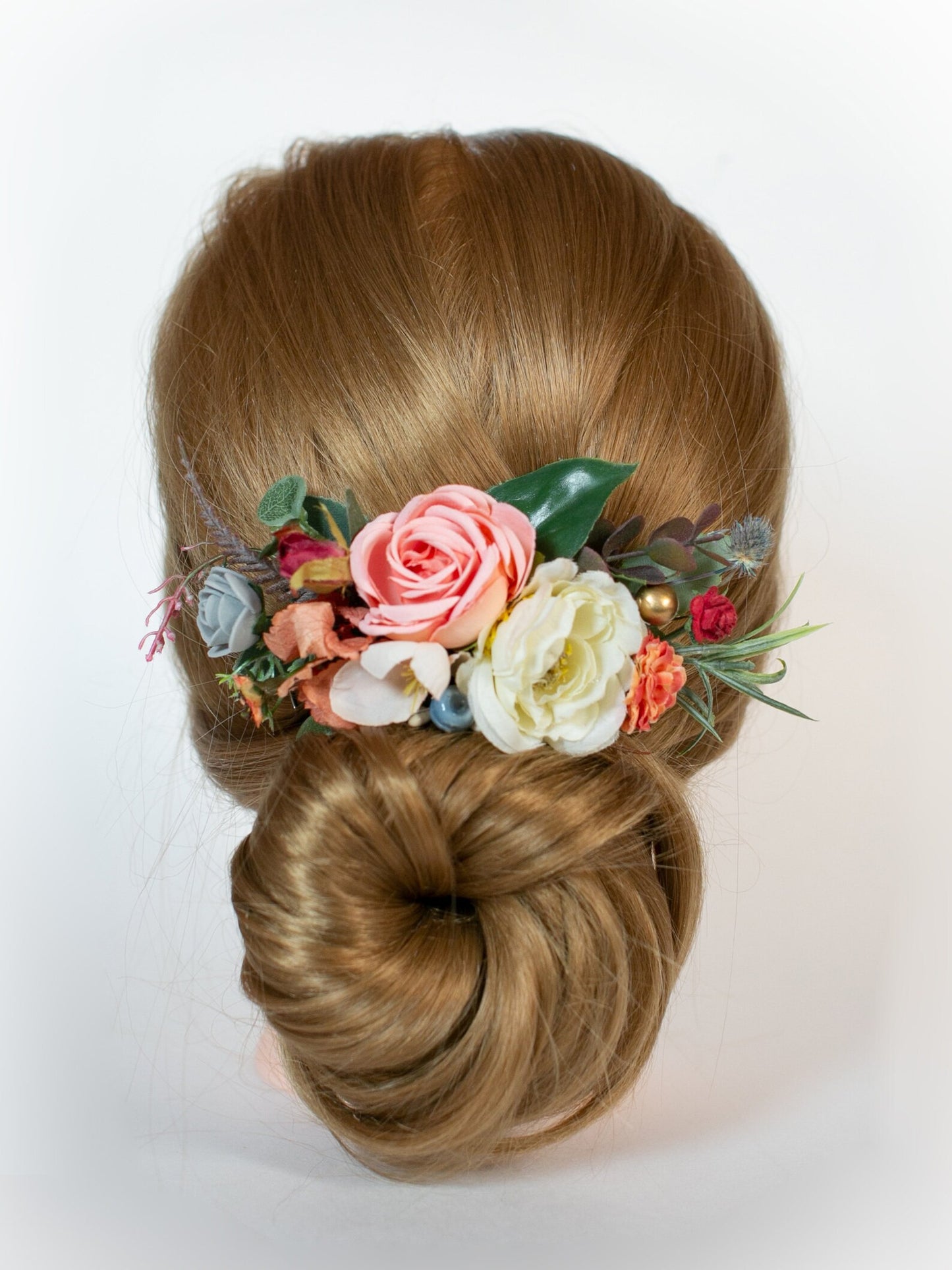 wedding flower comb, bridal flower comb, blush flower comb, boho flower comb, bridal flower comb, rustic wedding comb, bridesmaid comb, bride hair comb, holiday hair comb, burgundy floral comb, girl hair comb, nude flower comb, pastel flower comb, pink hair comb, greenery hair piece, mini hair comb, flower hair comb, orange flower comb, pink flower comb, grey flower comb, light pink comb, ivory hair piece, vintage bridal comb, outdoor wedding, floral comb bride