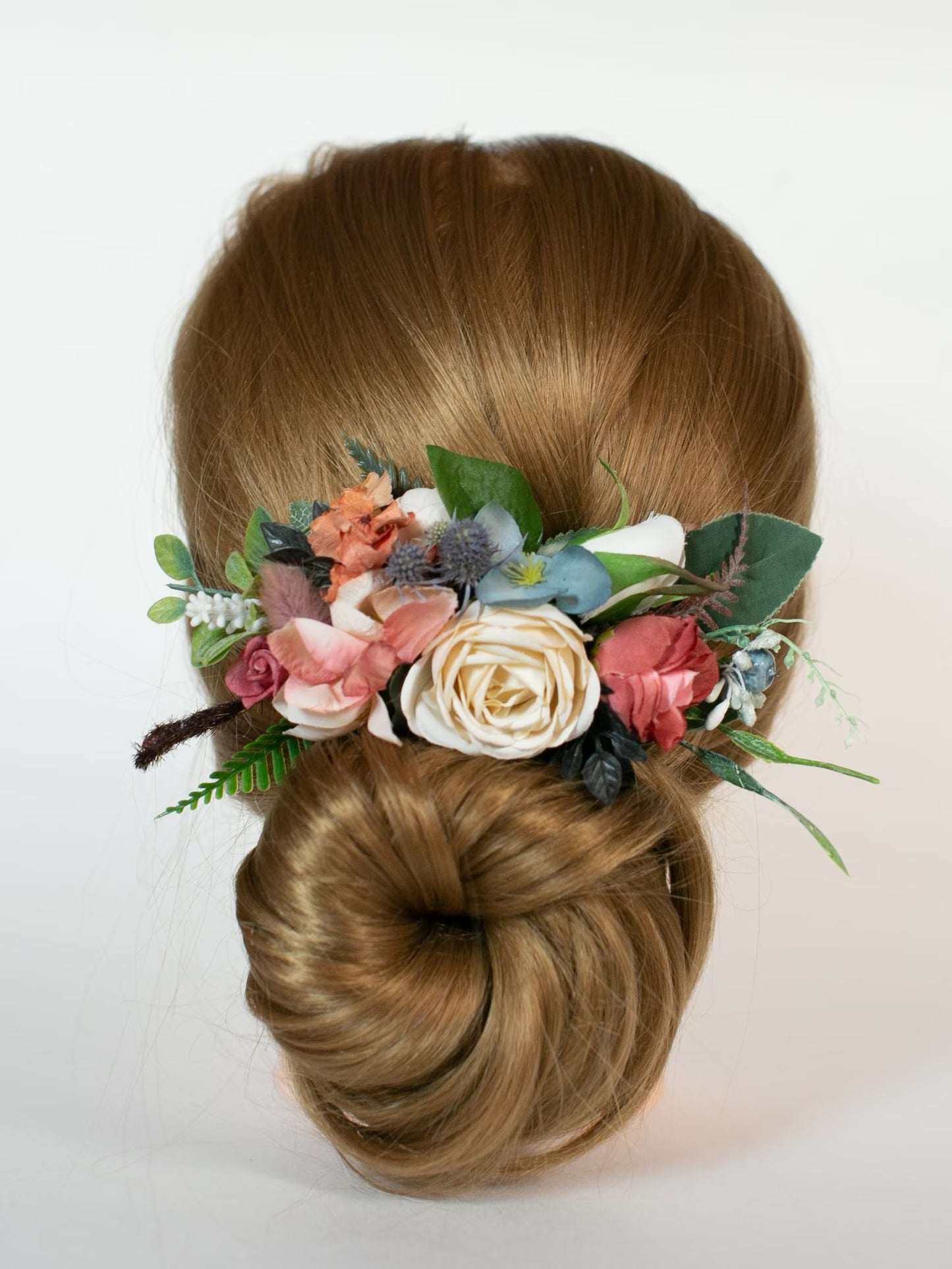 wedding flower comb, bridal flower comb, blush flower comb, boho flower comb, bridal flower comb, rustic wedding comb, bridesmaid comb, bride hair comb, holiday hair comb, burgundy floral comb, girl hair comb, nude flower comb, pastel flower comb, pink hair comb, greenery hair piece, mini hair comb, flower hair comb, orange flower comb, pink flower comb, grey flower comb, light pink comb, ivory hair piece, vintage bridal comb, outdoor wedding, floral comb bride