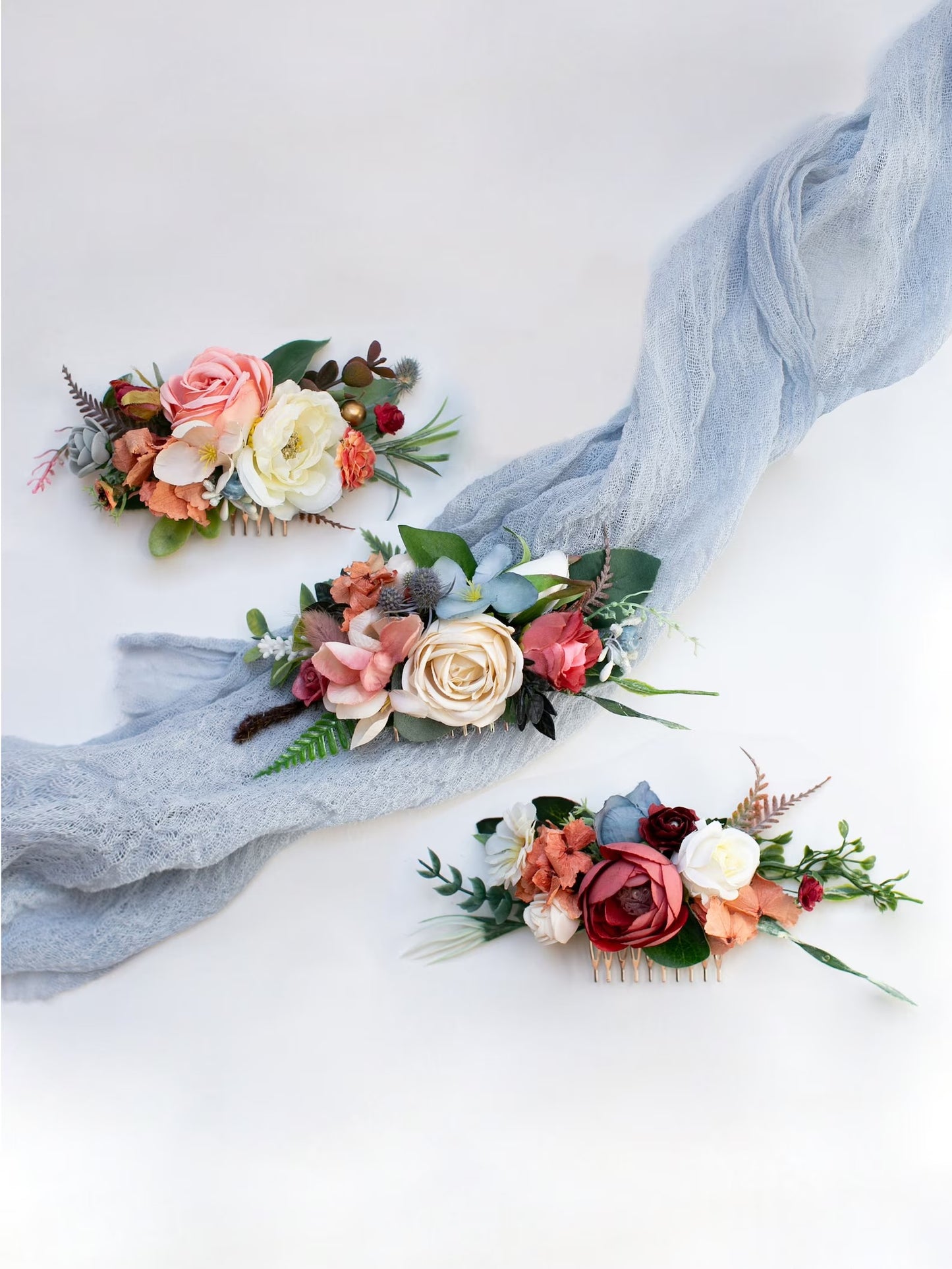 wedding flower comb, bridal flower comb, blush flower comb, boho flower comb, bridal flower comb, rustic wedding comb, bridesmaid comb, bride hair comb, holiday hair comb, burgundy floral comb, girl hair comb, nude flower comb, pastel flower comb, pink hair comb, greenery hair piece, mini hair comb, flower hair comb, orange flower comb, pink flower comb, grey flower comb, light pink comb, ivory hair piece, vintage bridal comb, outdoor wedding, floral comb bride