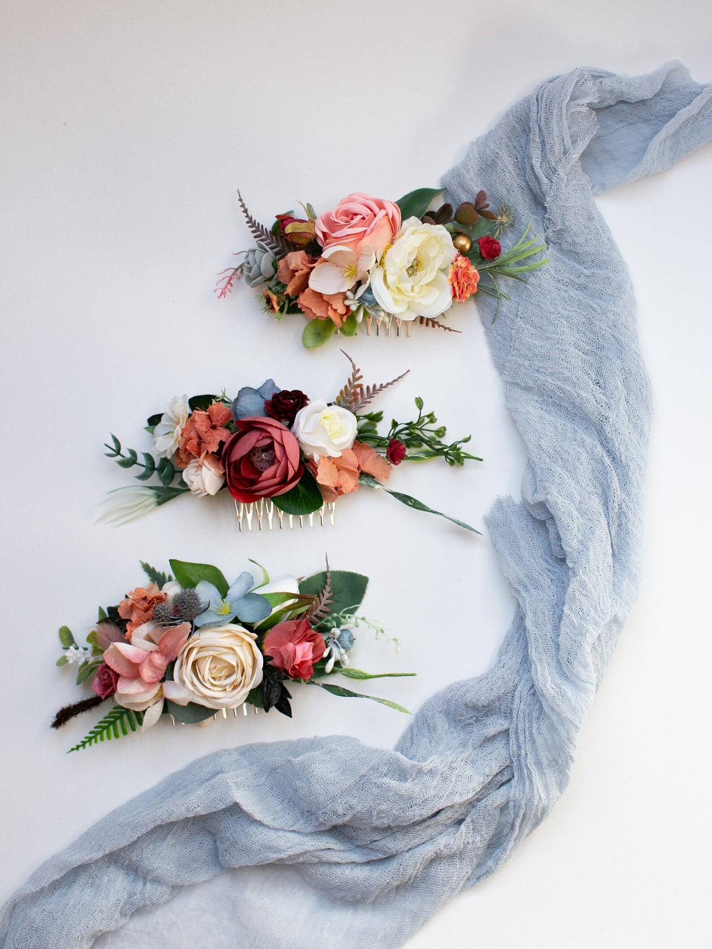 wedding flower comb, bridal flower comb, blush flower comb, boho flower comb, bridal flower comb, rustic wedding comb, bridesmaid comb, bride hair comb, holiday hair comb, burgundy floral comb, girl hair comb, nude flower comb, pastel flower comb, pink hair comb, greenery hair piece, mini hair comb, flower hair comb, orange flower comb, pink flower comb, grey flower comb, light pink comb, ivory hair piece, vintage bridal comb, outdoor wedding, floral comb bride