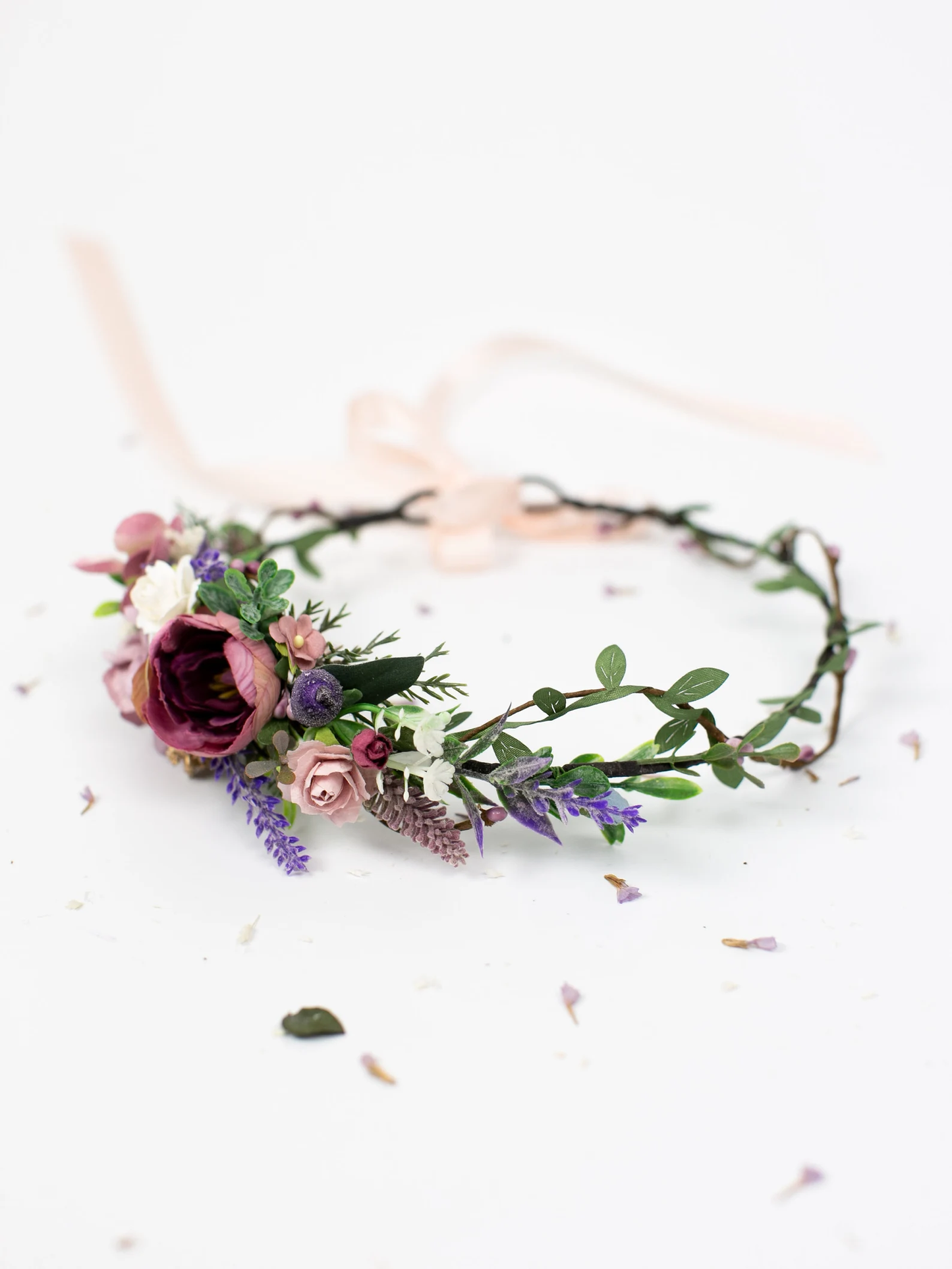 toddler floral crown, bridal flower crown, flower girl crown, flower crown, woodland crown, bridal floral crown, boho flower crown, eucalyptus crown, flower girl headband, baby flower crown, burgundy crown, pink flower crown, boho floral crown, fall flower crown, rustic flower crown, spring flower crown