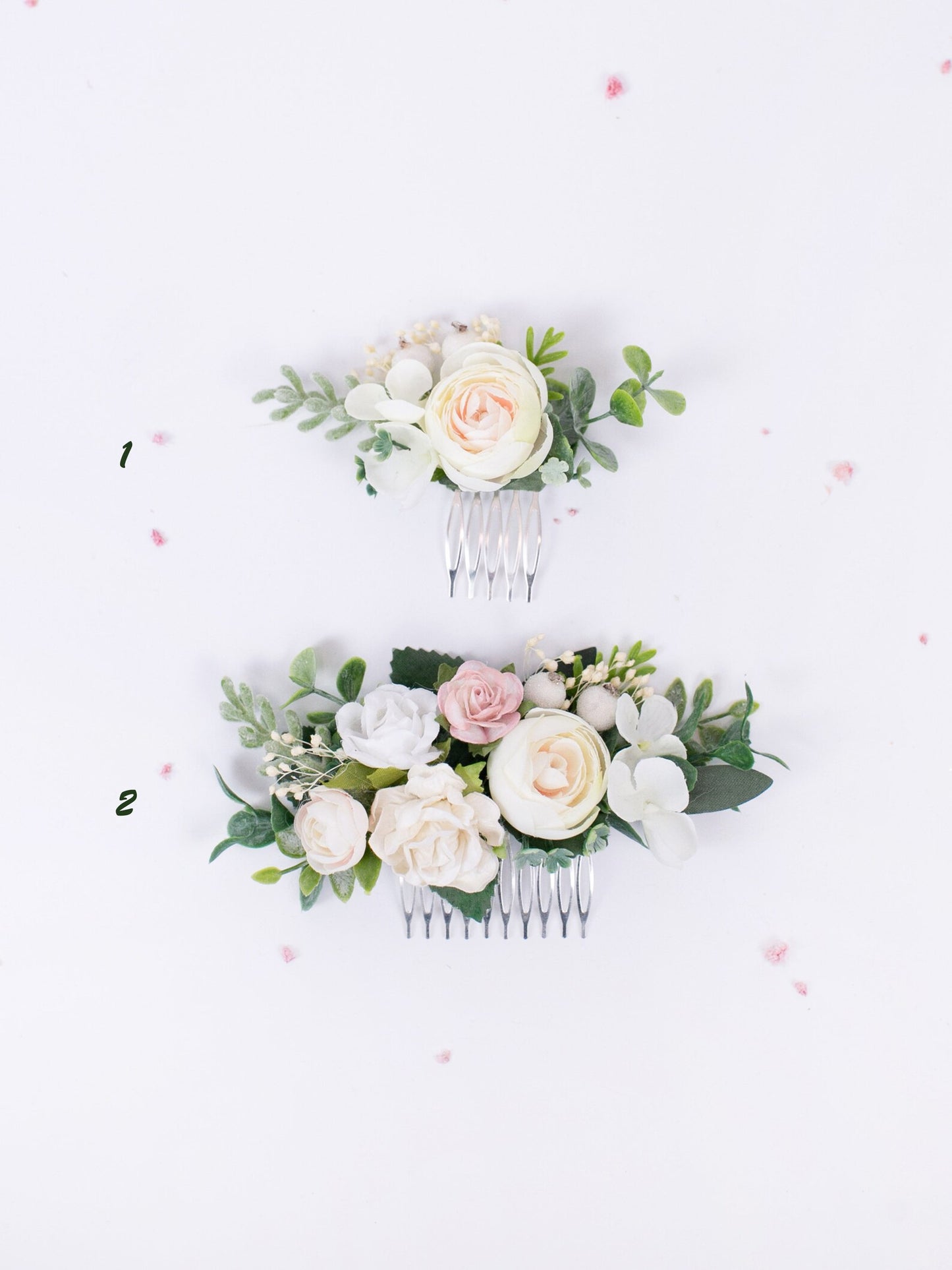 wedding flower comb, bridal flower comb, blush flower comb, boho flower comb, bridal flower comb, rustic wedding comb, bridesmaid comb, bride hair comb, holiday hair comb, burgundy floral comb, girl hair comb, nude flower comb, pastel flower comb, pink hair comb, greenery hair piece, mini hair comb, flower hair comb, orange flower comb, pink flower comb, gray flower comb, light pink comb, ivory hair piece, vintage bridal comb, outdoor wedding, floral comb bride
