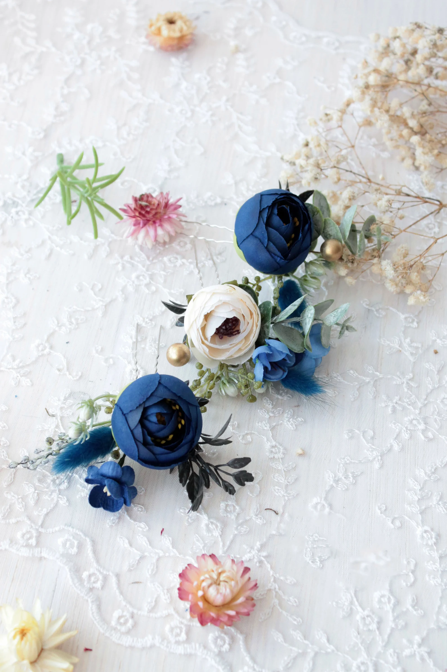floral hair pin, bridesmaid hair pin, Navy blue hair pin, toddler floral crown, bridal flower crown, flower girl crown, flower crown, woodland crown, bridal floral crown, boho flower crown, eucalyptus crown, flower girl headband, baby flower crown, burgundy crown, pink flower crown, boho floral crown, fall flower crown, rustic flower crown, spring flower crown
