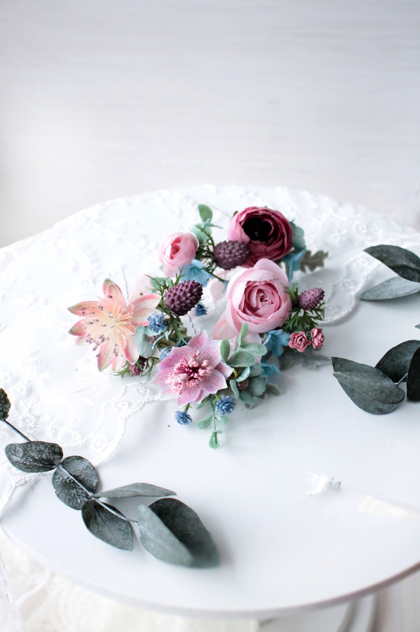 floral hair pin, bridesmaid hair pin, pink hair pin, toddler floral crown, bridal flower crown, flower girl crown, flower crown, woodland crown, bridal floral crown, boho flower crown, eucalyptus crown, flower girl headband, baby flower crown, burgundy crown, pink flower crown, boho floral crown, fall flower crown, rustic flower crown, spring flower crown