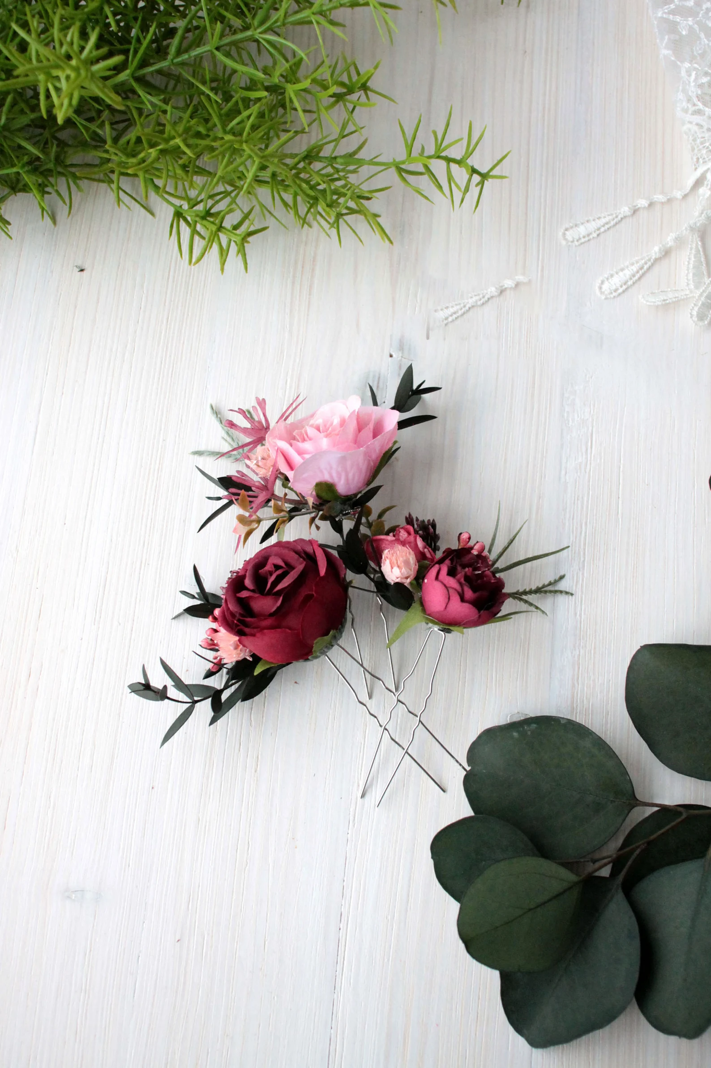 floral hair pin, bridesmaid hair pin, pink hair pin, toddler floral crown, bridal flower crown, flower girl crown, flower crown, woodland crown, bridal floral crown, boho flower crown, eucalyptus crown, flower girl headband, baby flower crown, burgundy crown, pink flower crown, boho floral crown, fall flower crown, rustic flower crown, spring flower crown